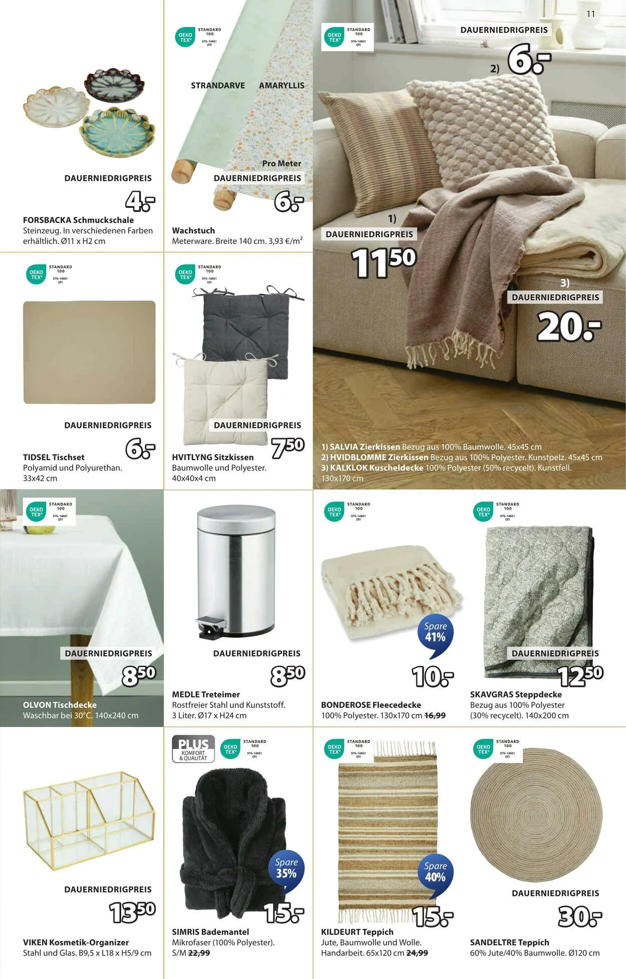 JYSK von 30. Juni bis 6. Juli 2025 - Prospekt seite 12