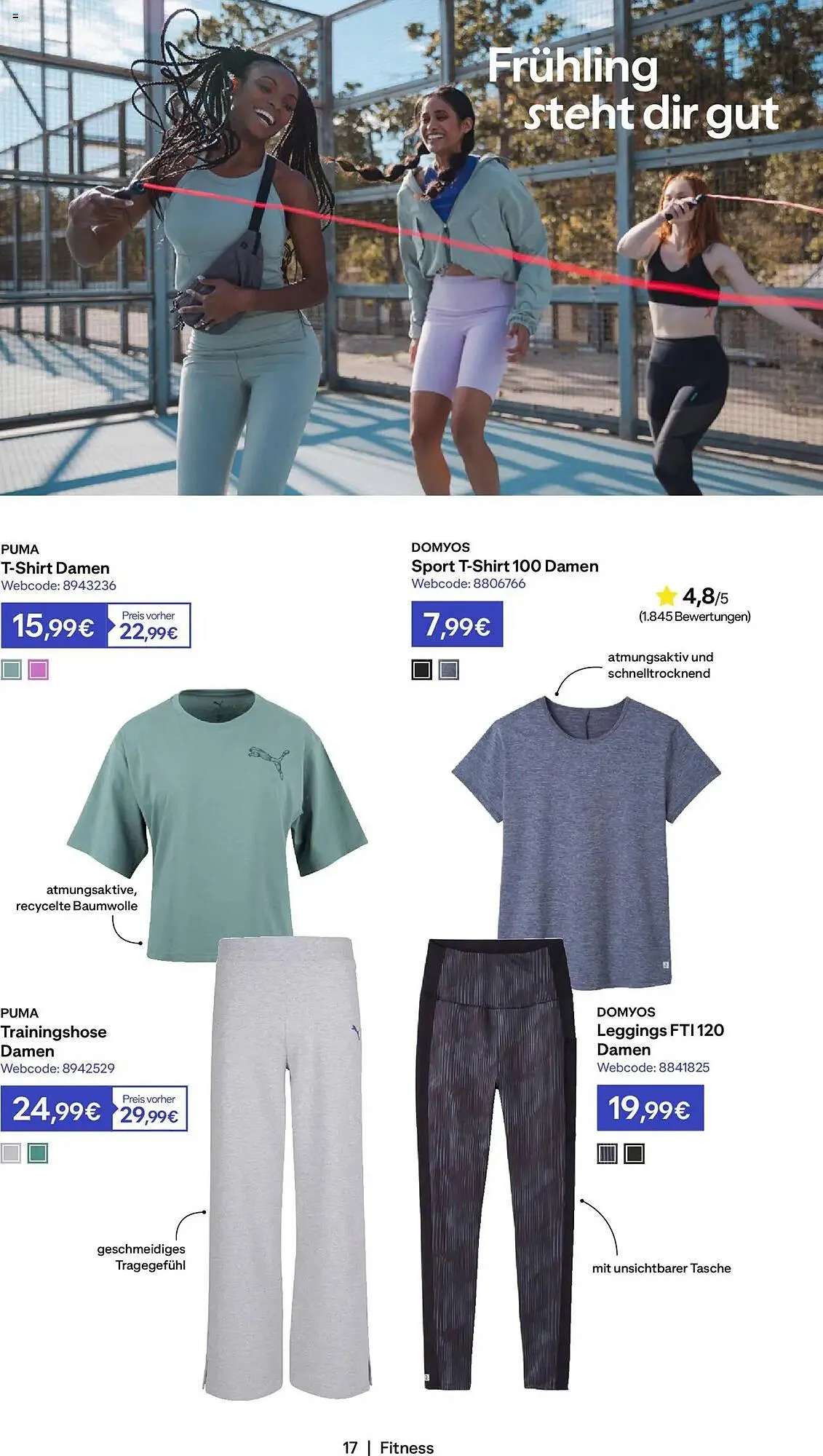 Decathlon Prospekt von 27. März bis 27. April 2025 - Prospekt seite 17
