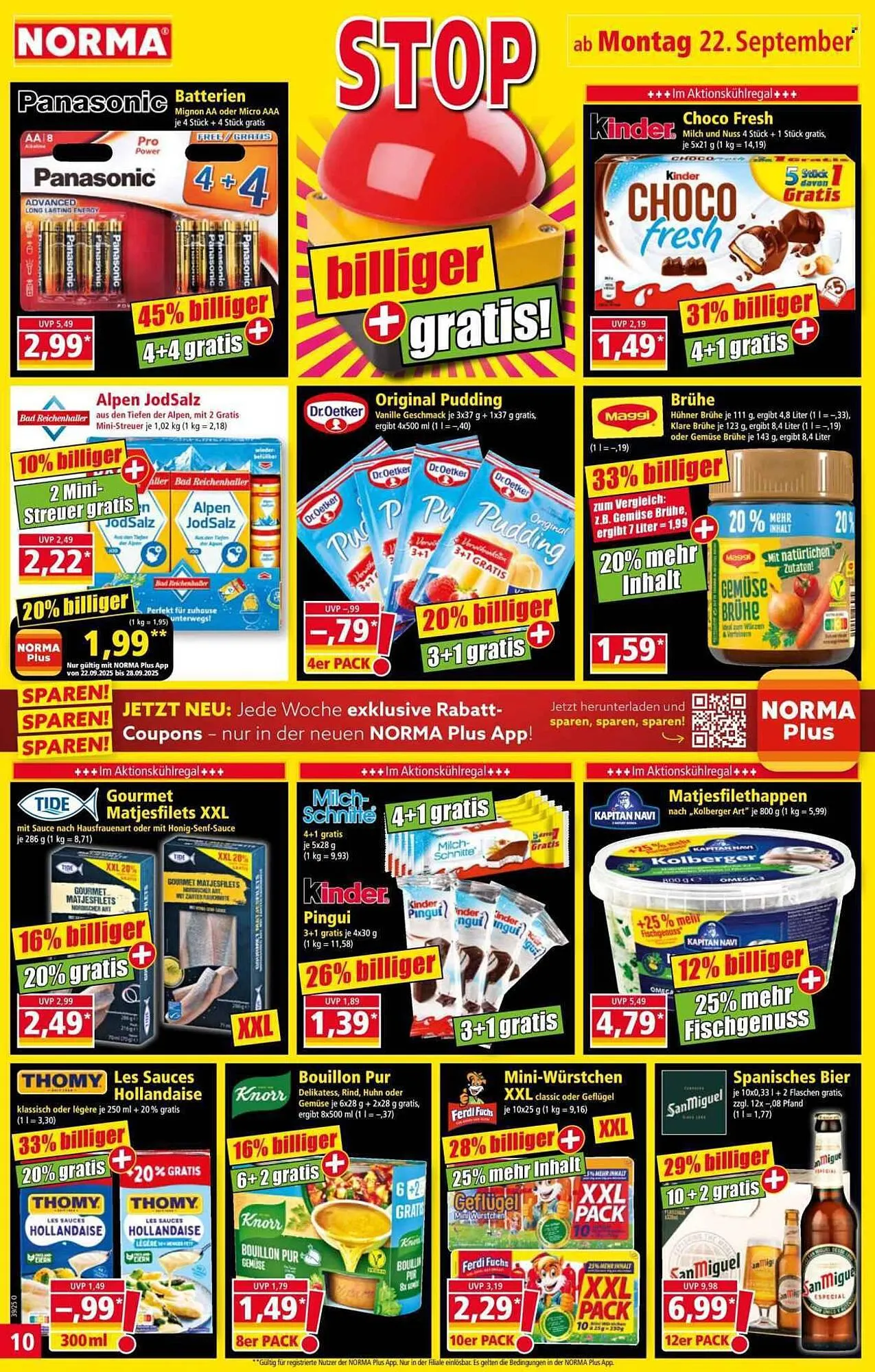 Norma Prospekt von 22. September bis 28. September 2025 - Prospekt seite 11