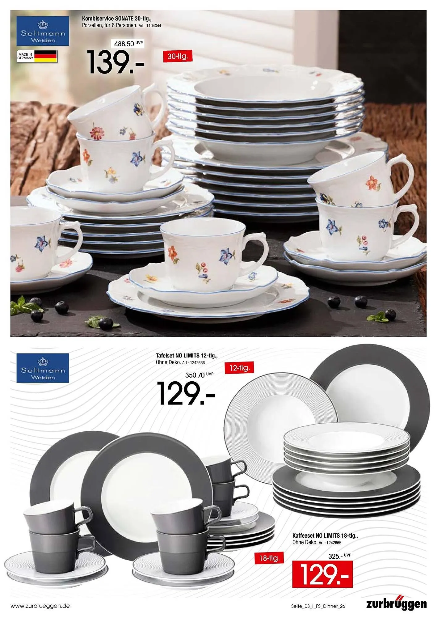 Zurbrüggen Prospekt von 2. März bis 30. April 2026 - Prospekt seite 3