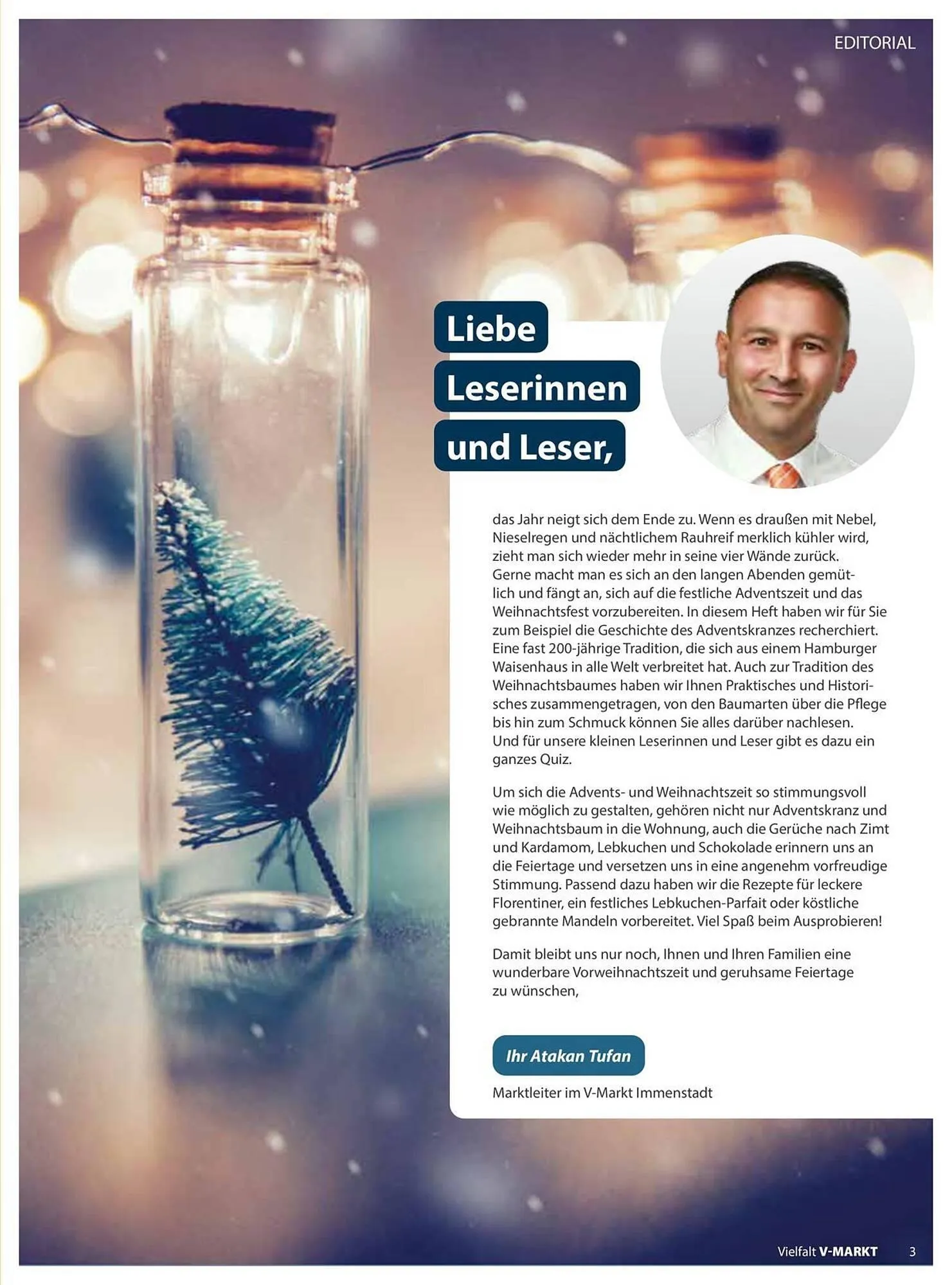 V Markt Prospekt von 1. November bis 31. Dezember 2025 - Prospekt seite 3