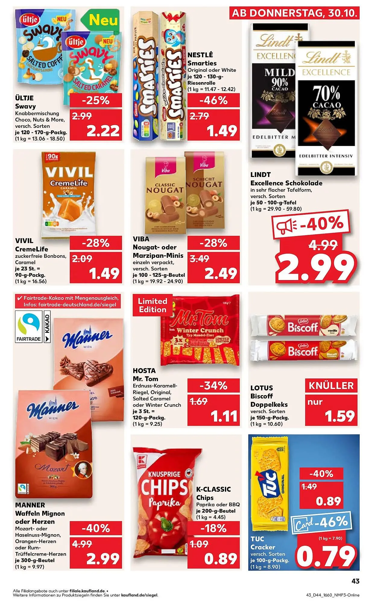 Kaufland Prospekt von 2. November bis 5. November 2025 - Prospekt seite 43
