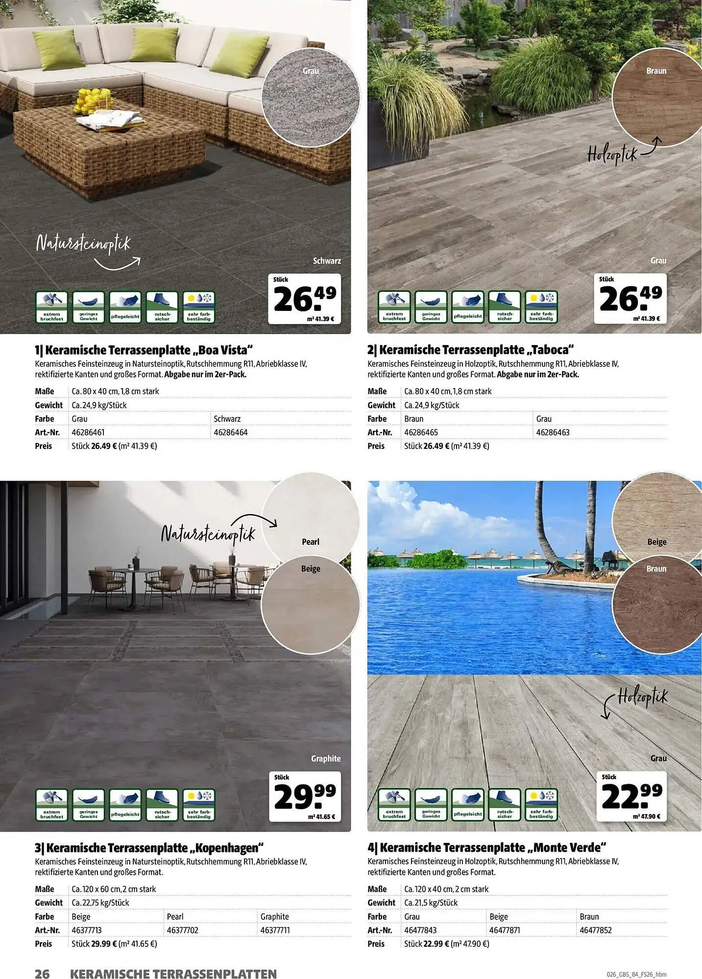 Hagebau Prospekt von 2. März bis 31. Dezember 2026 - Prospekt seite 26