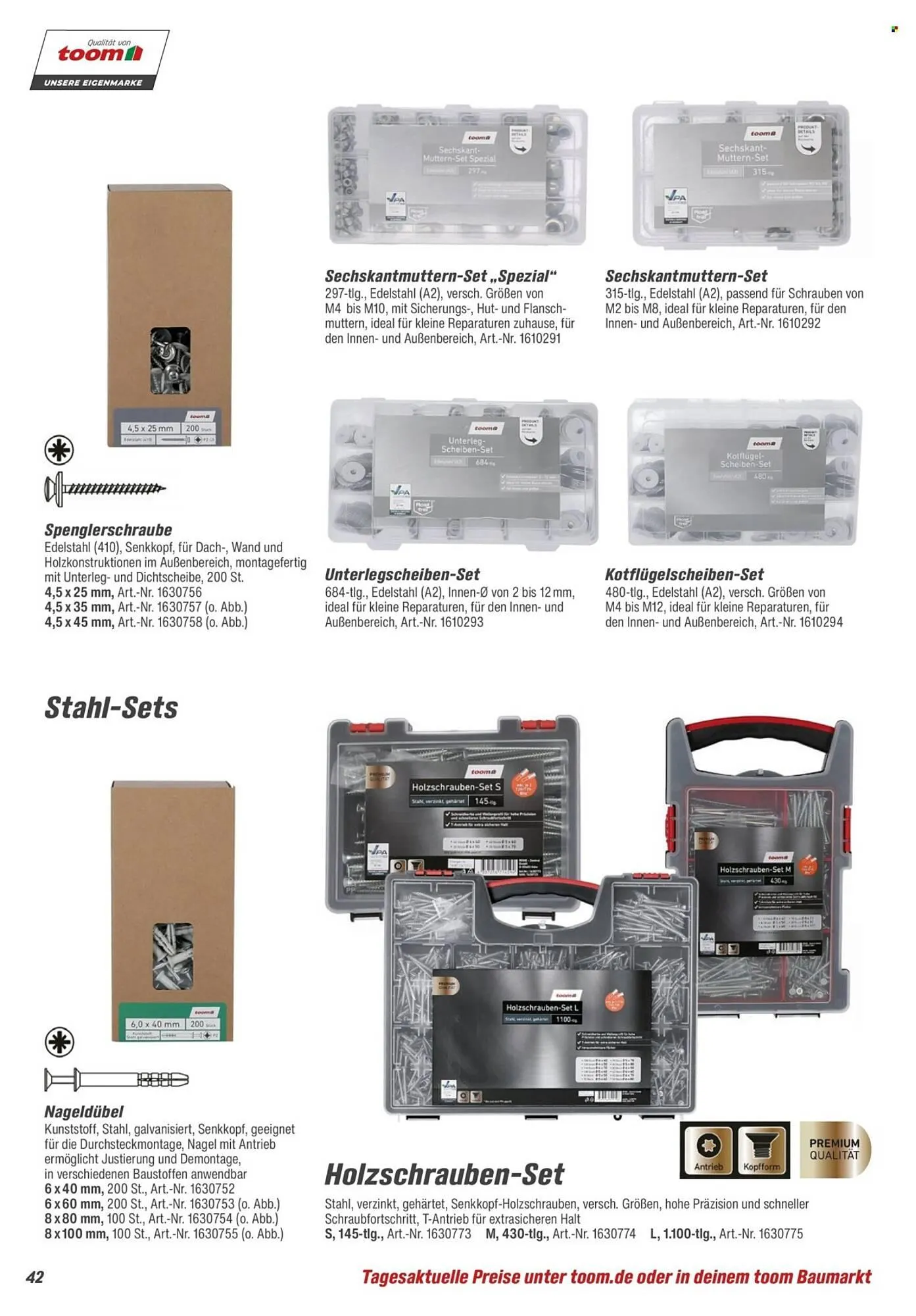 Toom Baumarkt Prospekt von 28. März bis 30. Juni 2026 - Prospekt seite 42