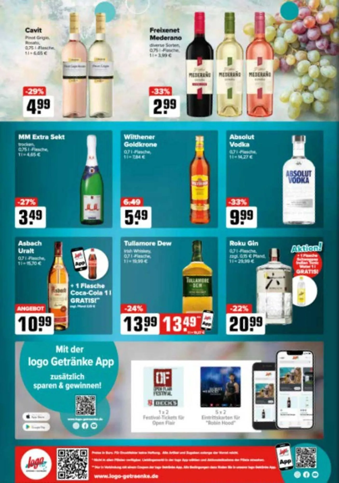 Logo Getränkemarkt Prospekt von 22. Juli bis 26. Juli 2025 - Prospekt seite 4