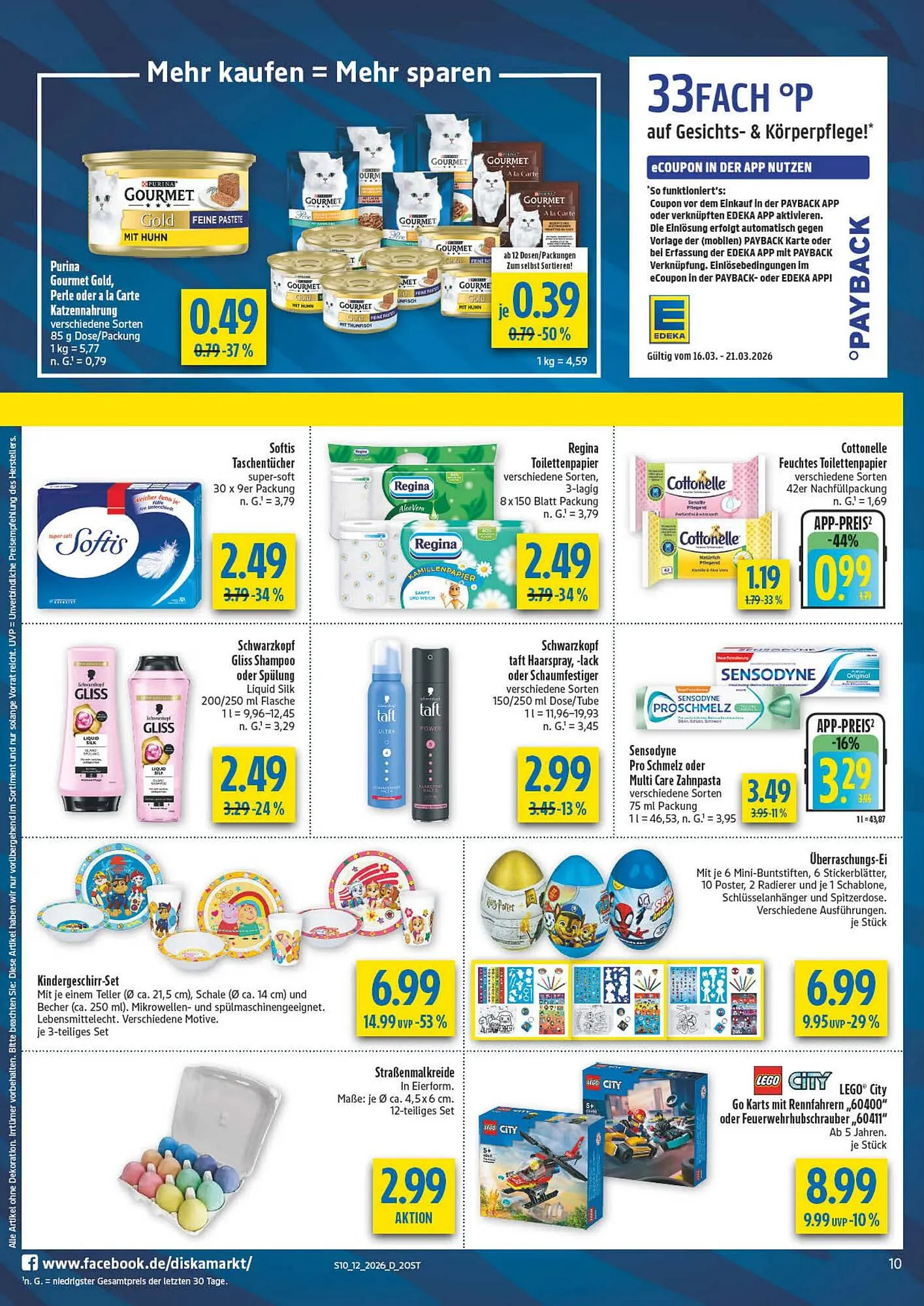Diska Prospekt von 16. März bis 21. März 2026 - Prospekt seite 10