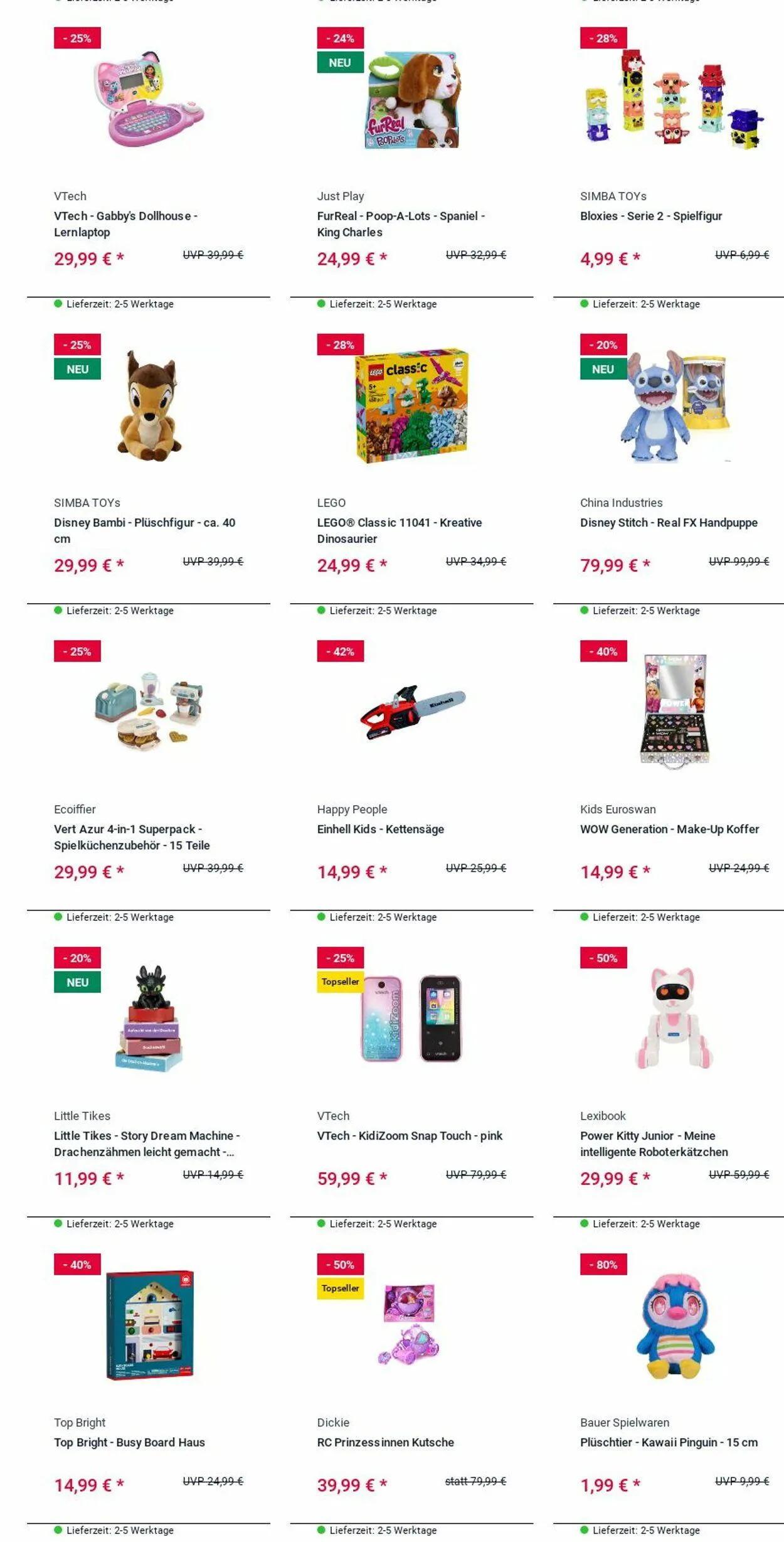 ROFU Kinderland Aktueller Prospekt von 15. Dezember bis 24. Dezember 2025 - Prospekt seite 7