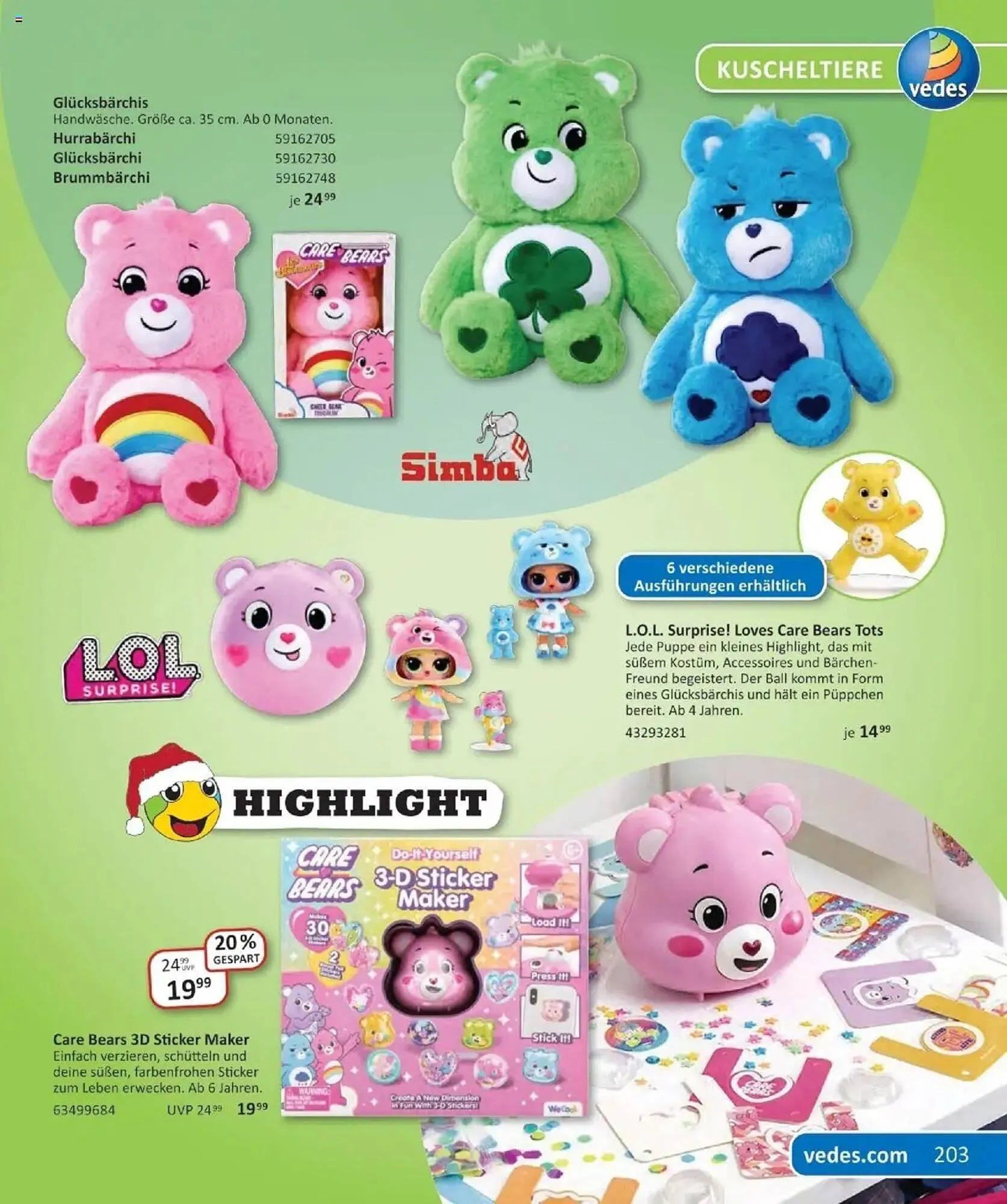 Vedes Prospekt von 29. September bis 6. Januar 2026 - Prospekt seite 203