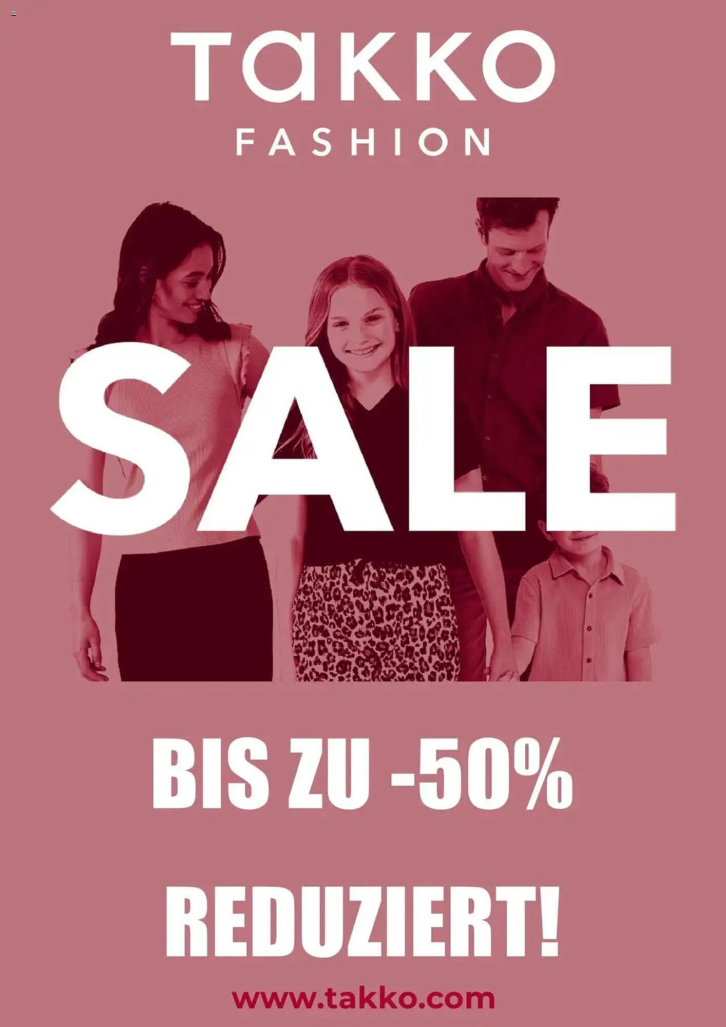 Takko Fashion Prospekt von 7. Juli bis 6. August 2025 - Prospekt seite 1