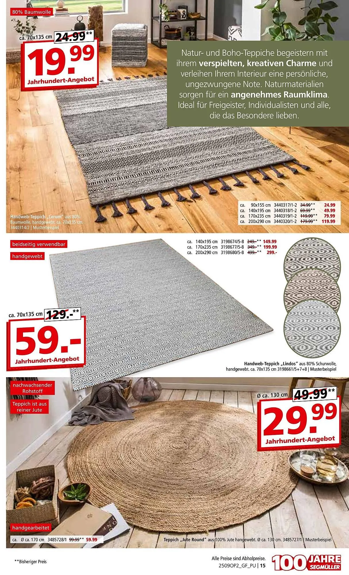 Segmüller Prospekt von 1. September bis 30. November 2025 - Prospekt seite 15