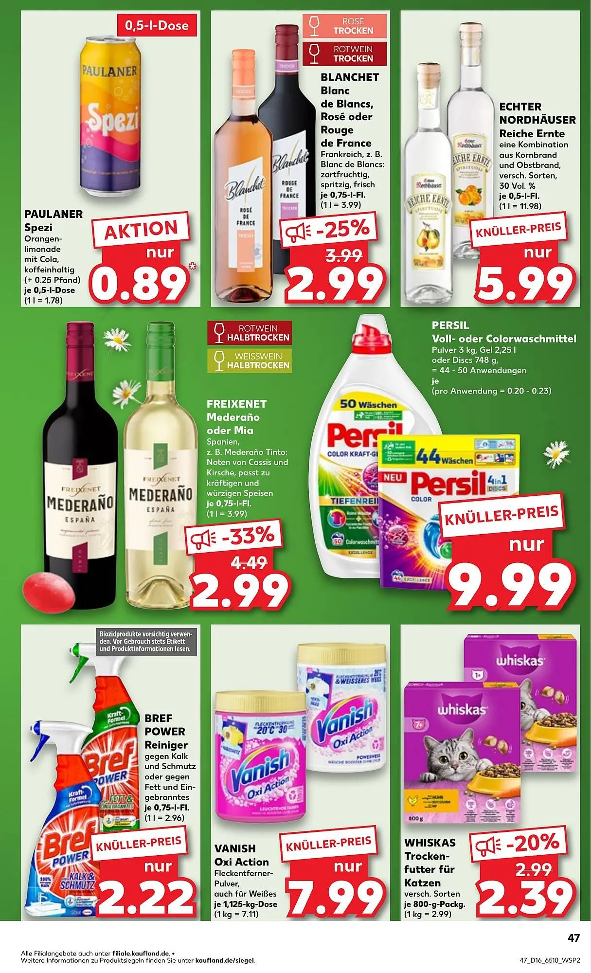 Kaufland Prospekt von 17. April bis 23. April 2025 - Prospekt seite 47