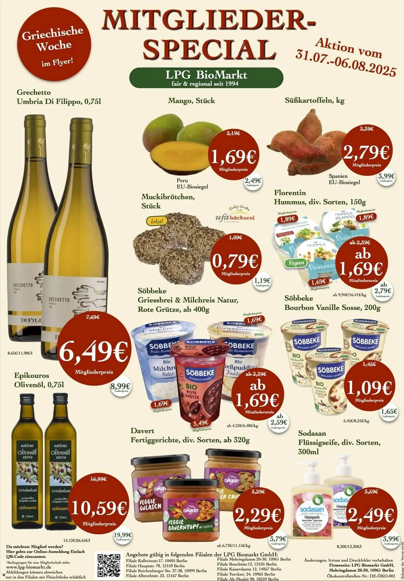 LPG Biomarkt Prospekt - 1