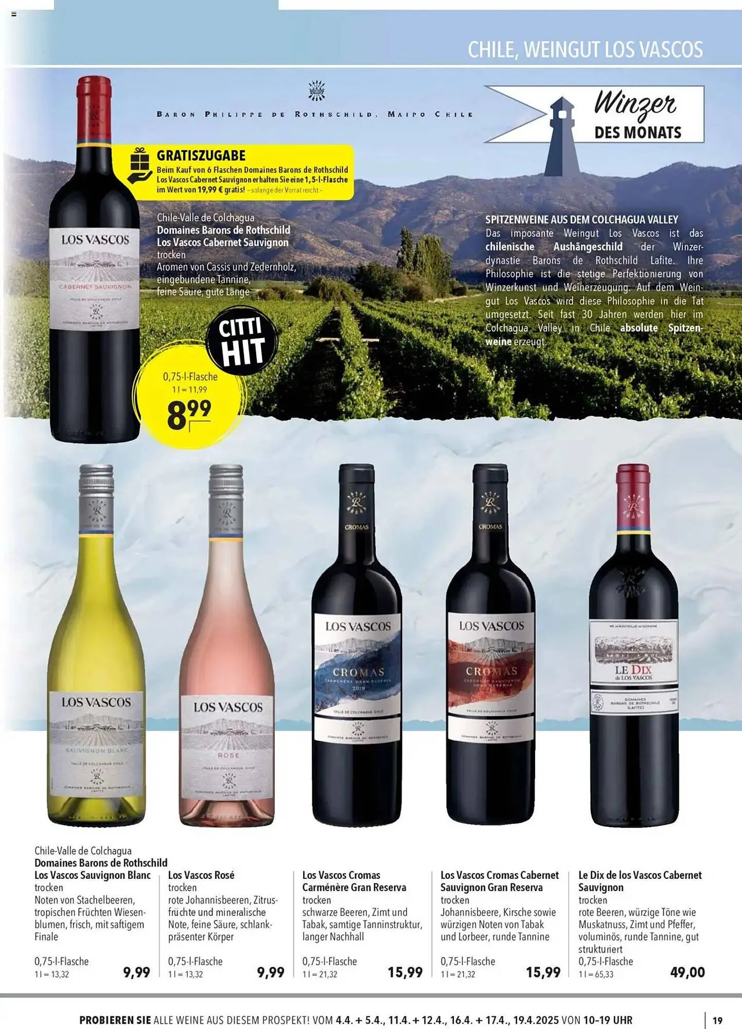 CITTI Markt Prospekt von 2. April bis 22. April 2025 - Prospekt seite 19