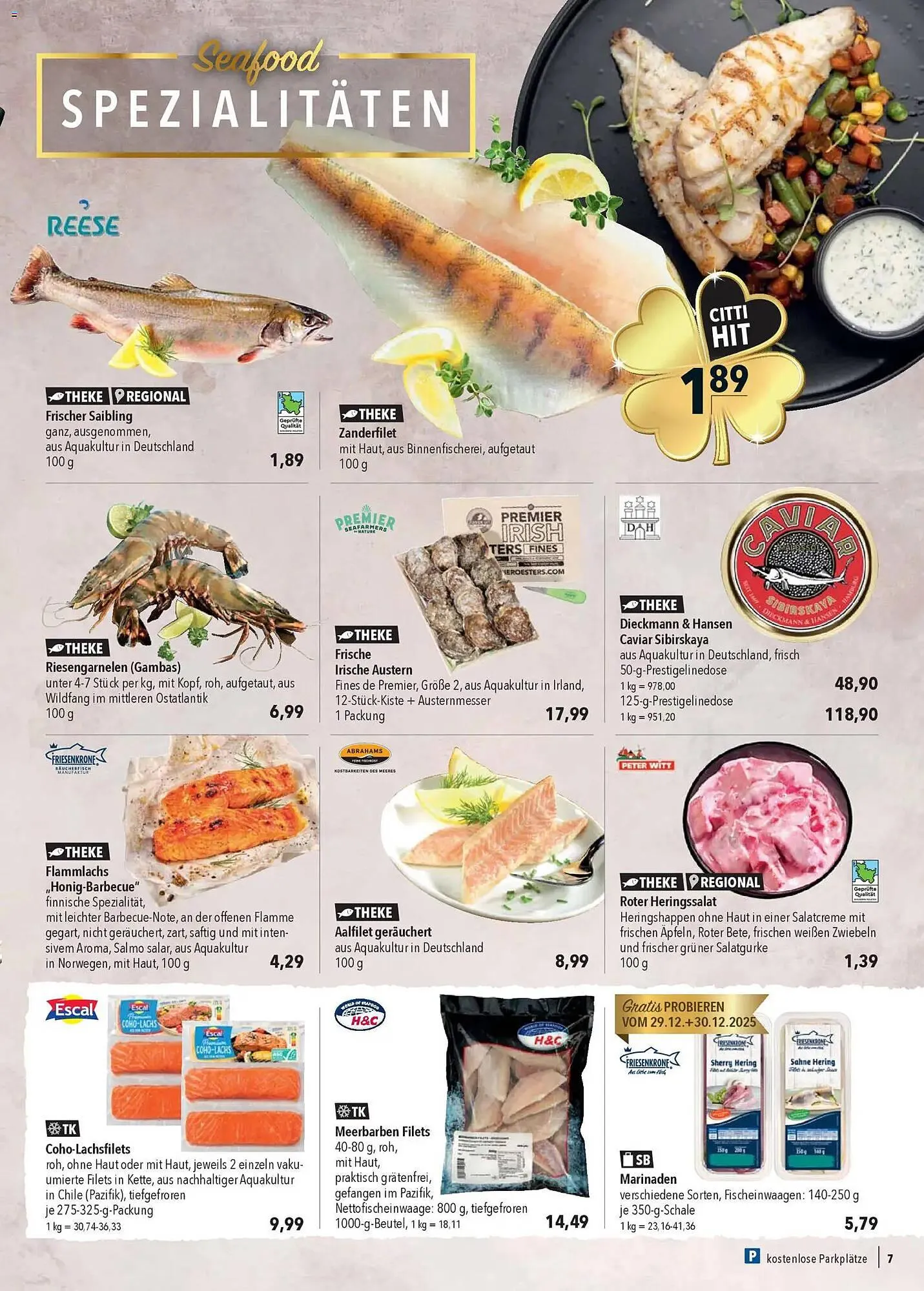 CITTI Markt Prospekt von 27. Dezember bis 31. Dezember 2025 - Prospekt seite 7