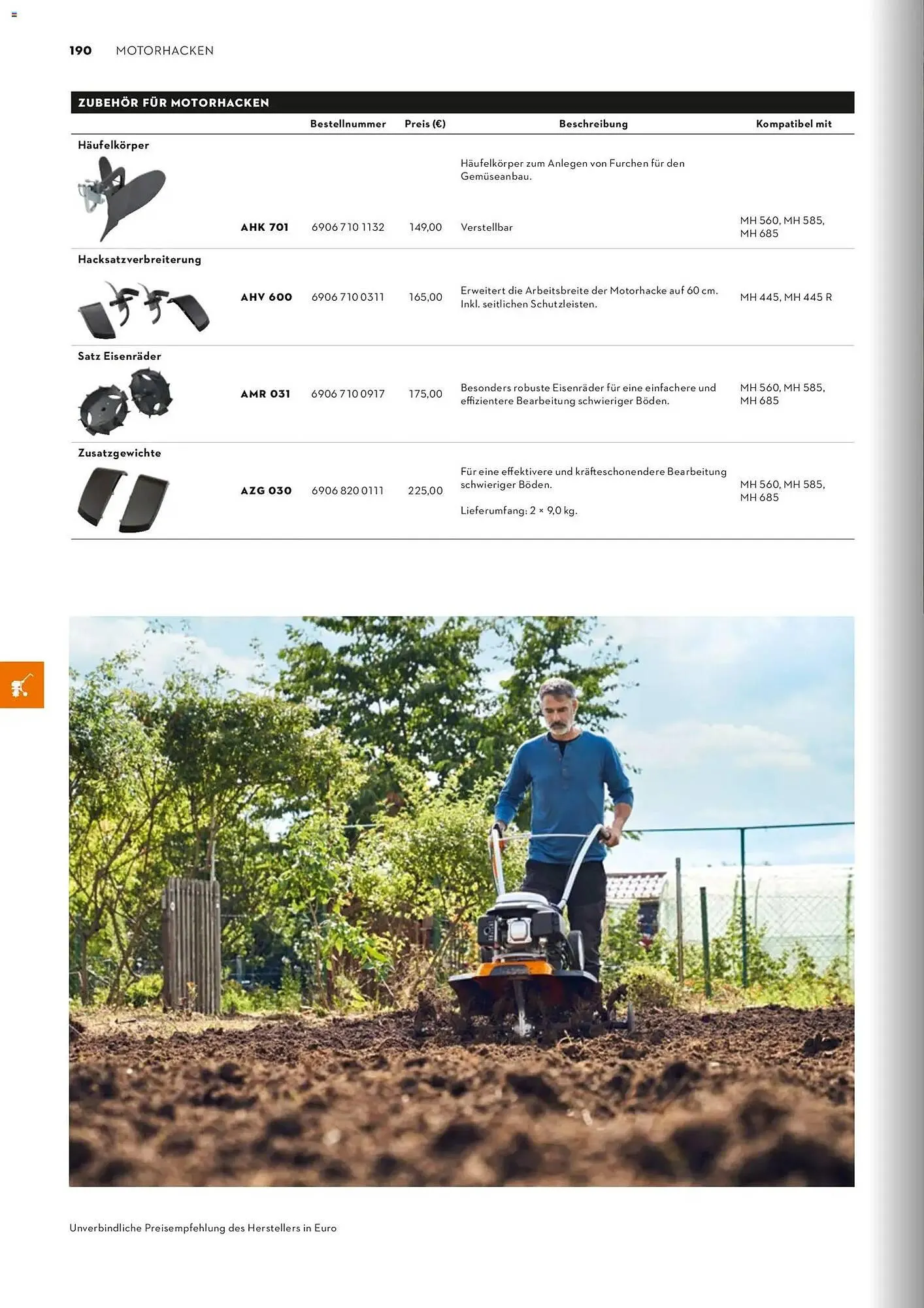 STIHL Prospekt von 1. Januar bis 31. Dezember 2026 - Prospekt seite 190