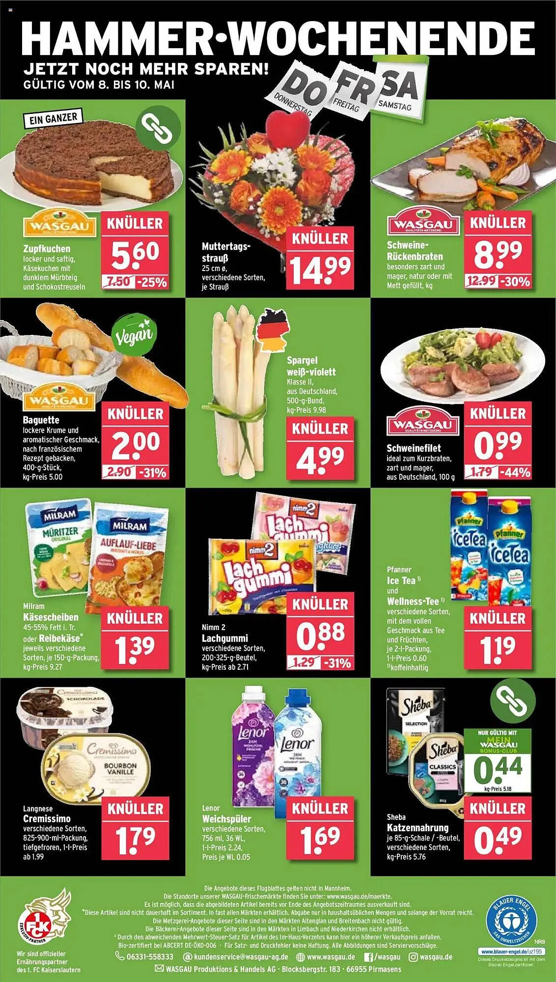 Wasgau Prospekt von 5. Mai bis 10. Mai 2025 - Prospekt seite 24