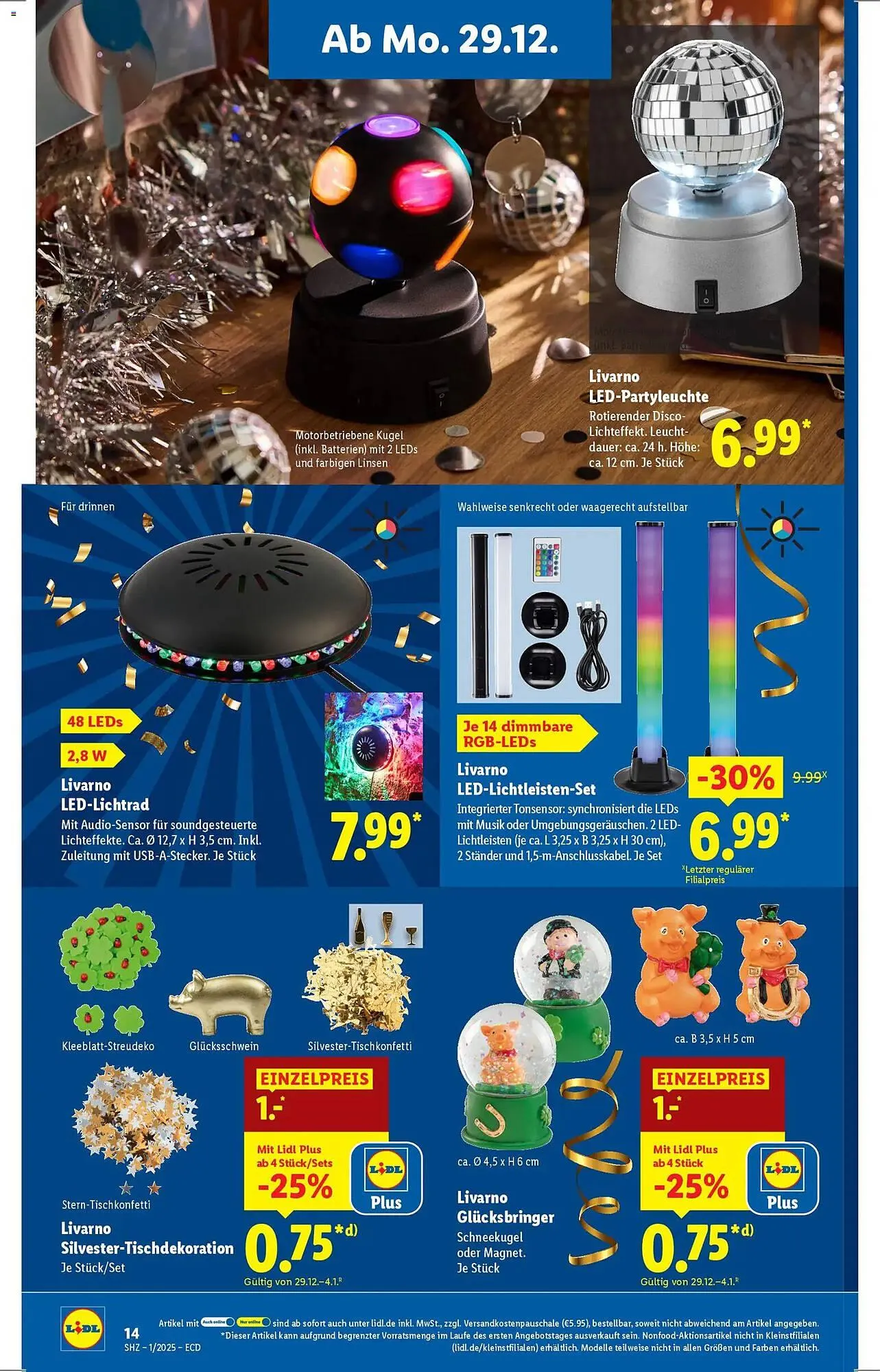 Lidl Prospekt von 29. Dezember bis 31. Dezember 2025 - Prospekt seite 14