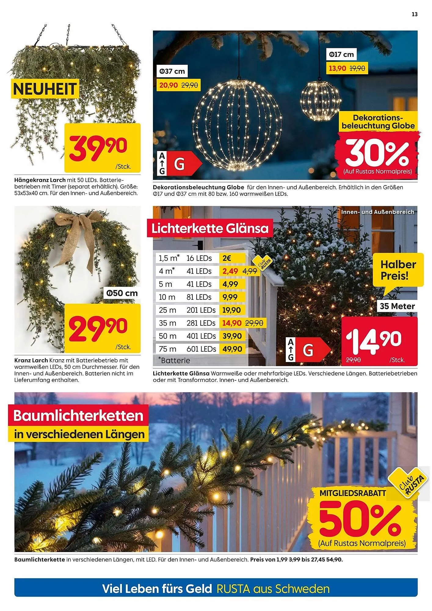 Rusta Prospekt von 18. Oktober bis 24. Oktober 2025 - Prospekt seite 13