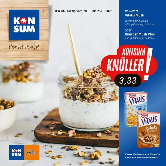 Wochenangebote KONSUM - 1