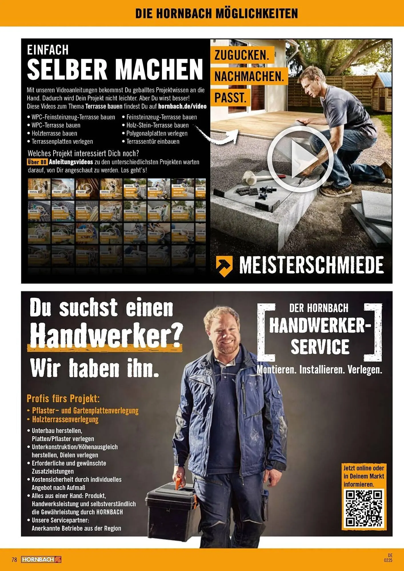 Hornbach Prospekt von 9. April bis 15. April 2025 - Prospekt seite 78