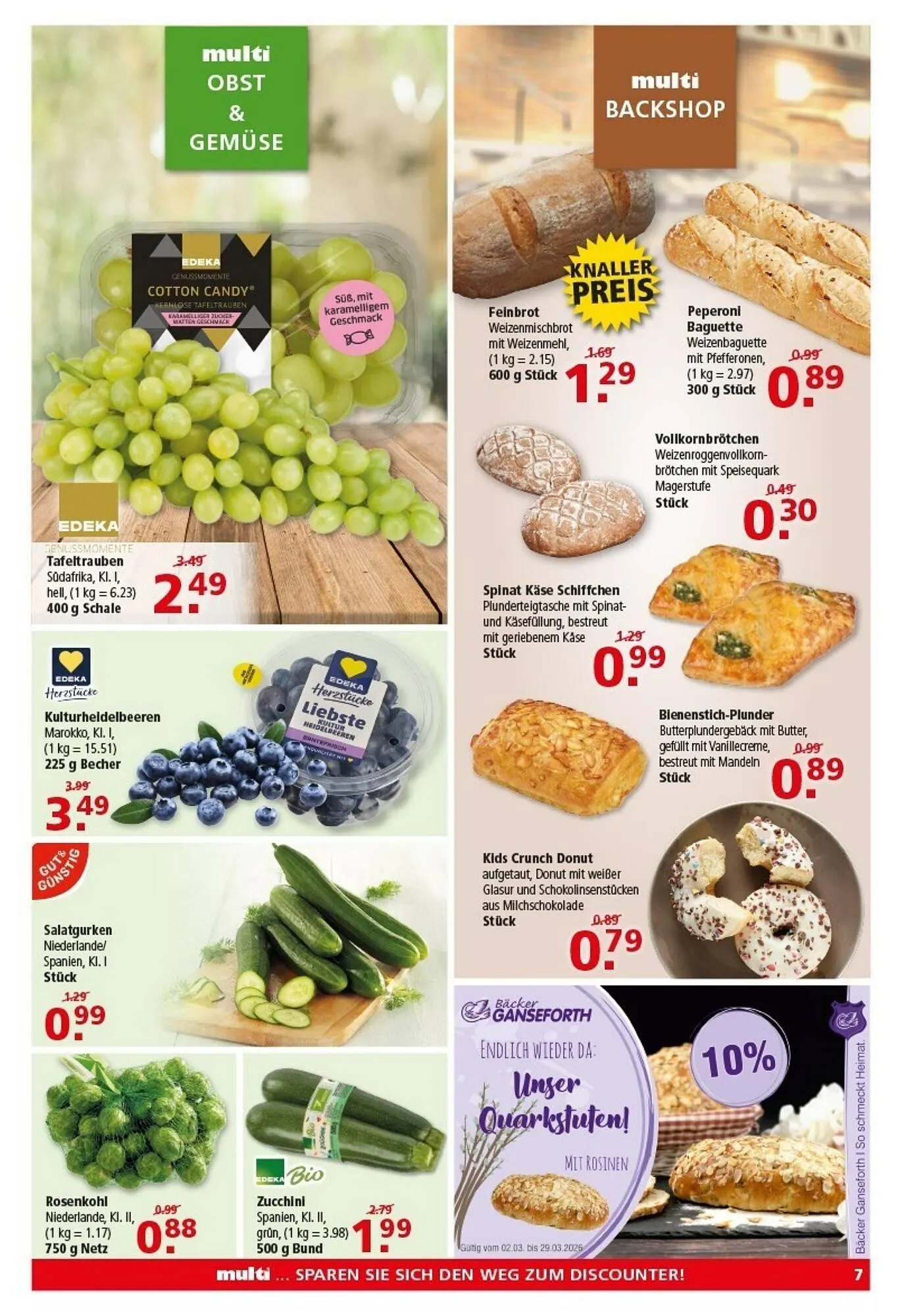 Multi Markt Prospekt von 2. März bis 7. März 2026 - Prospekt seite 7