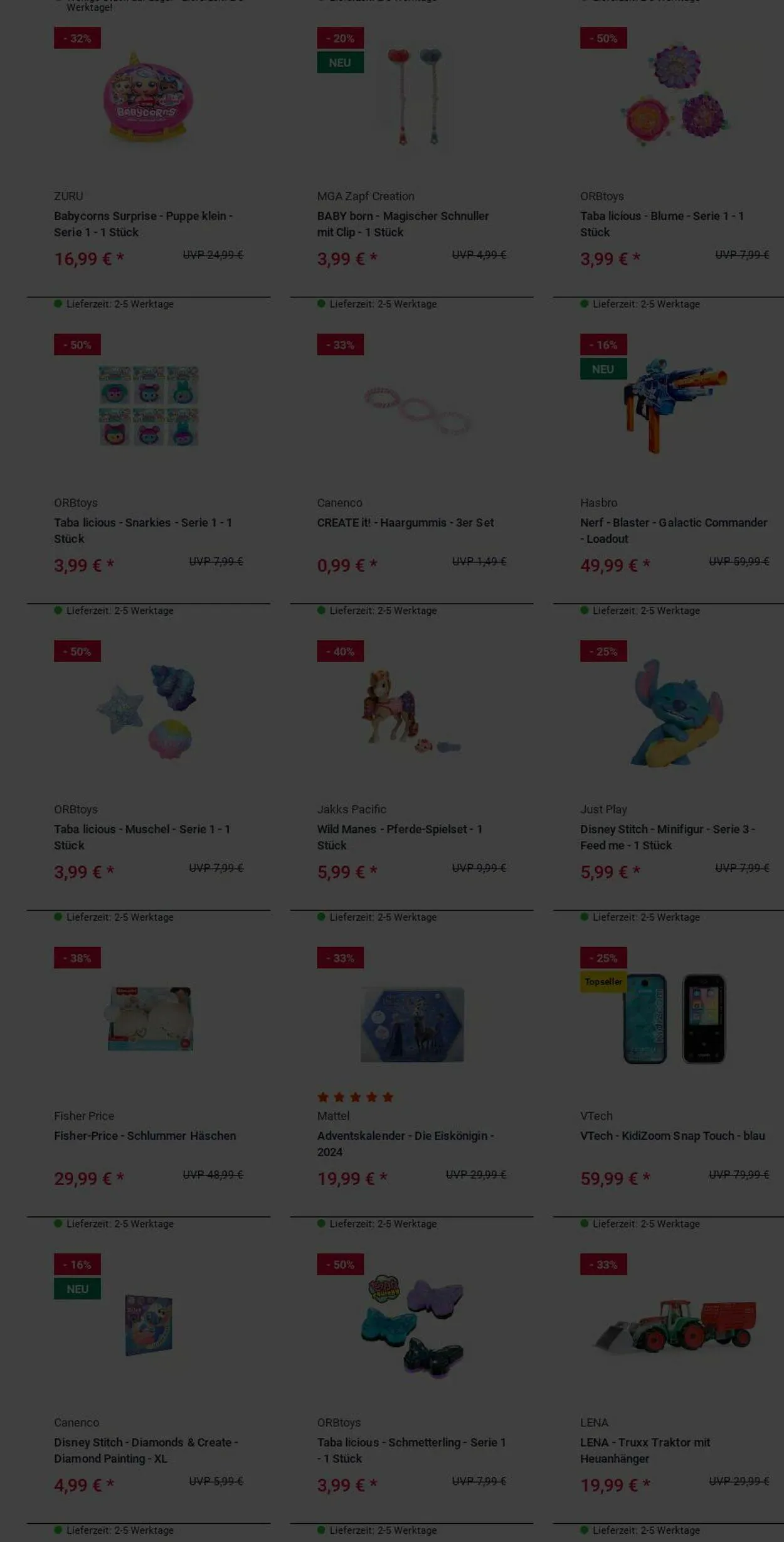 ROFU Kinderland Aktueller Prospekt von 22. Dezember bis 31. Dezember 2025 - Prospekt seite 33