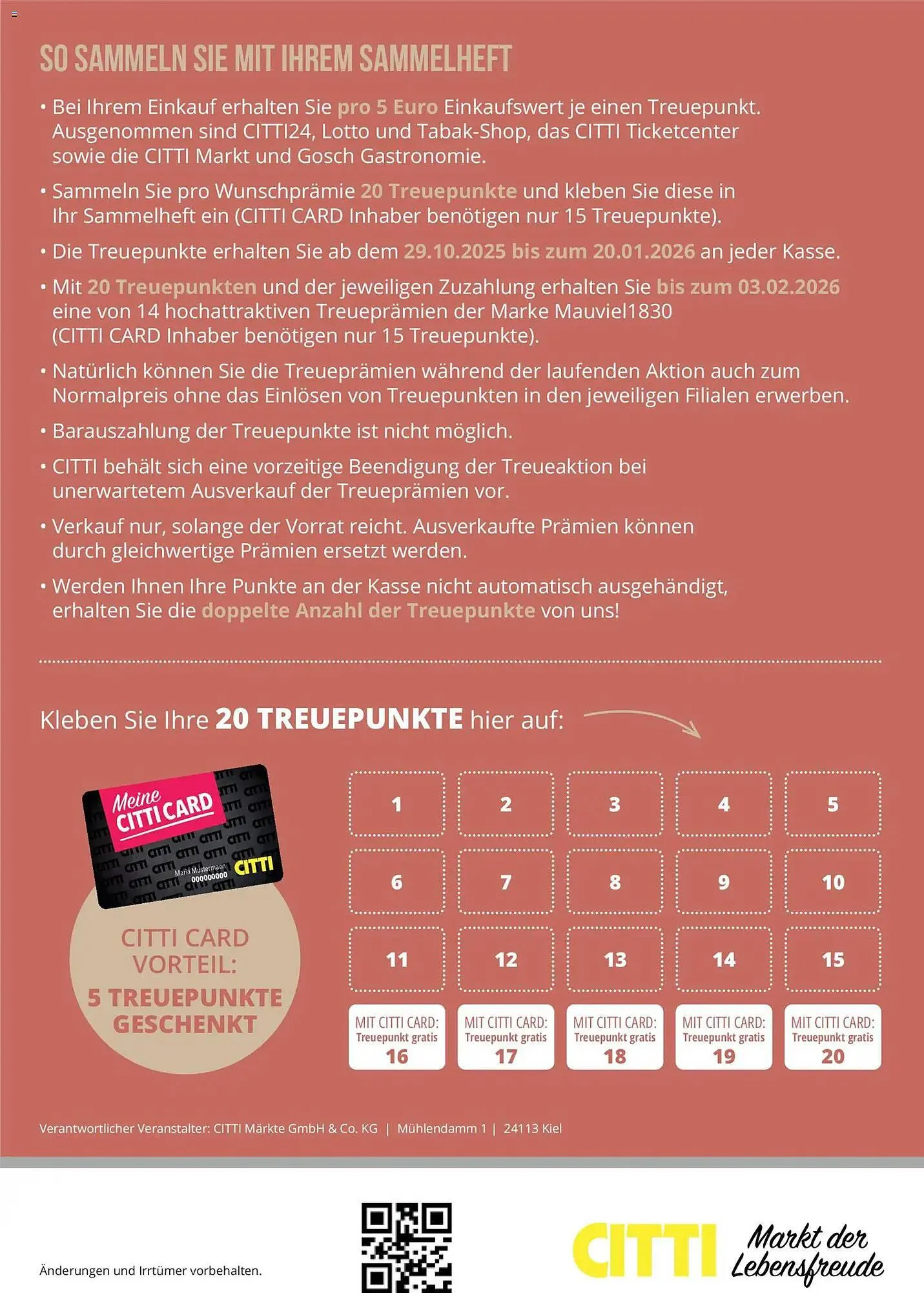 CITTI Markt Prospekt von 29. Oktober bis 3. Februar 2026 - Prospekt seite 6
