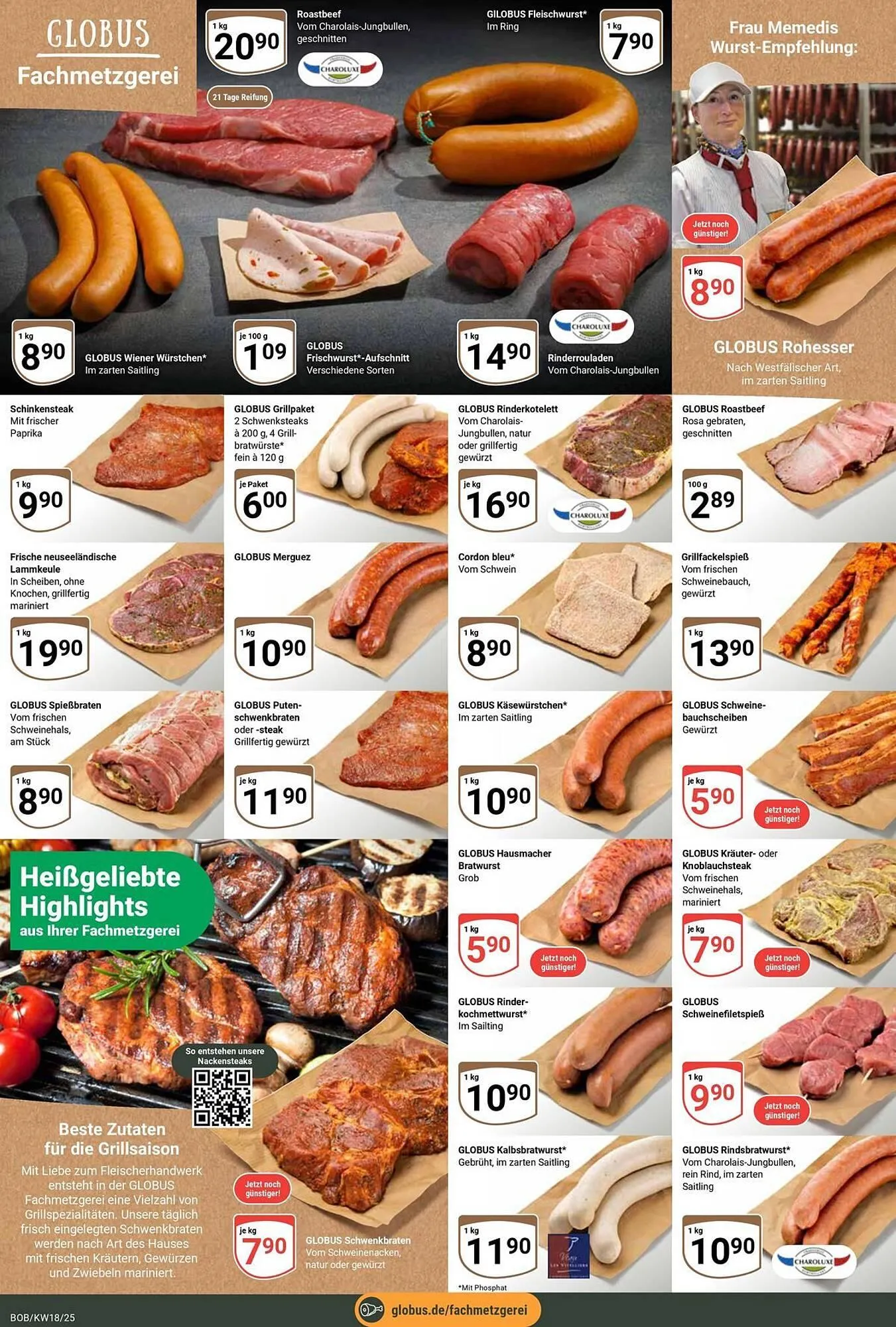 Globus Prospekt von 28. April bis 3. Mai 2025 - Prospekt seite 13