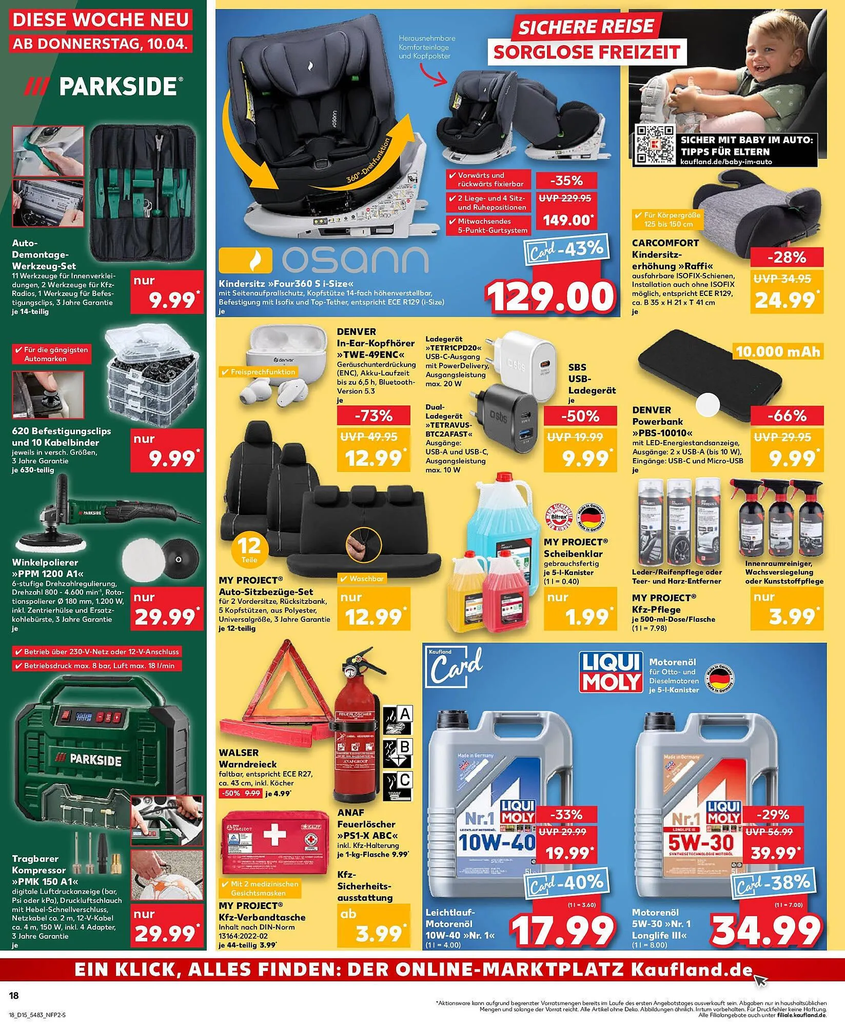 Kaufland Prospekt von 9. April bis 16. April 2025 - Prospekt seite 18