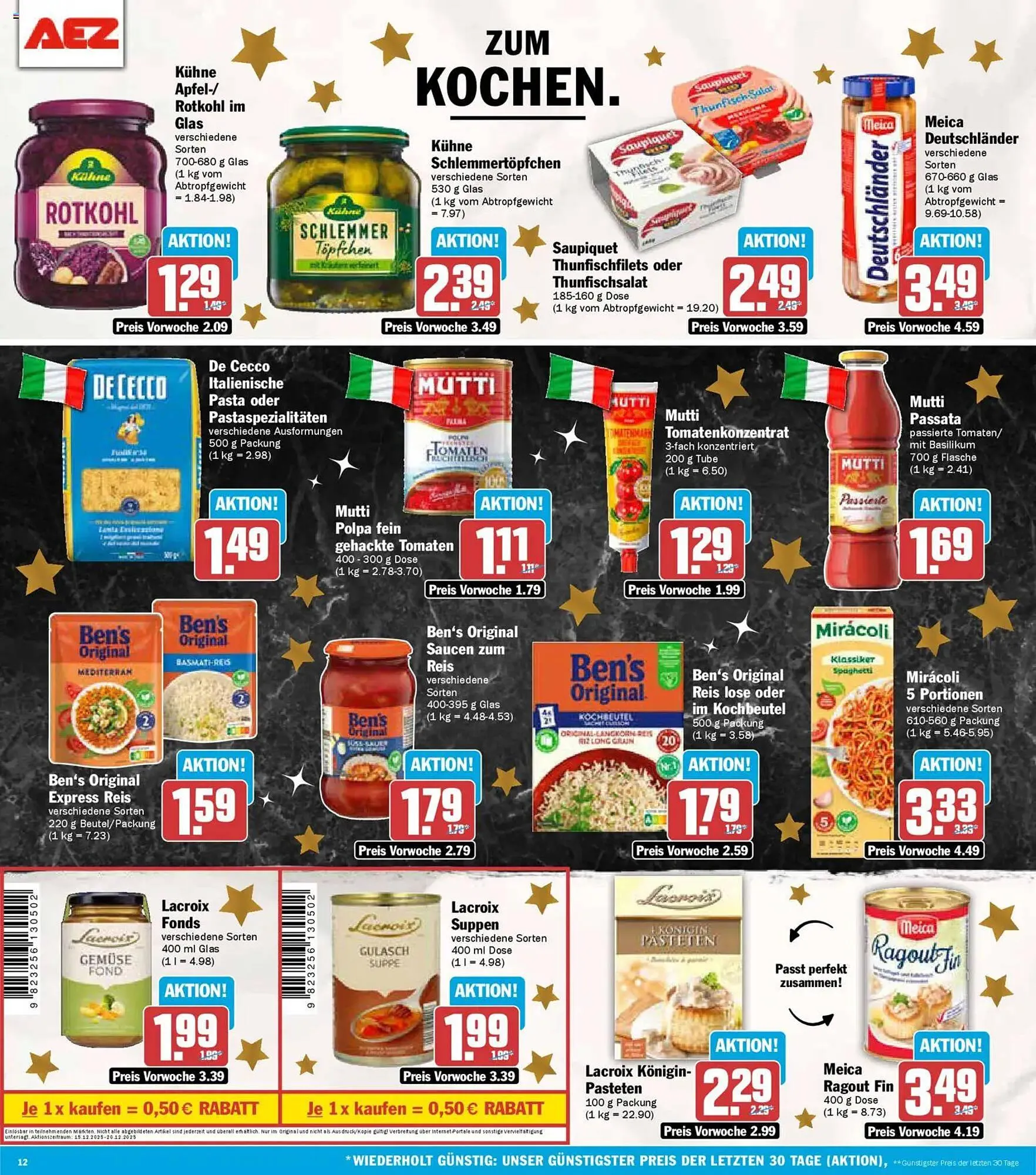 AEZ Prospekt von 15. Dezember bis 20. Dezember 2025 - Prospekt seite 12