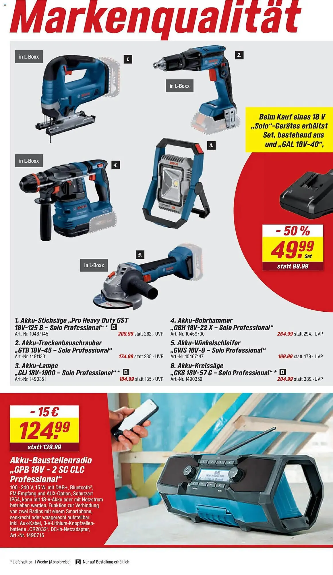 Toom Baumarkt Prospekt von 18. April bis 24. April 2026 - Prospekt seite 18