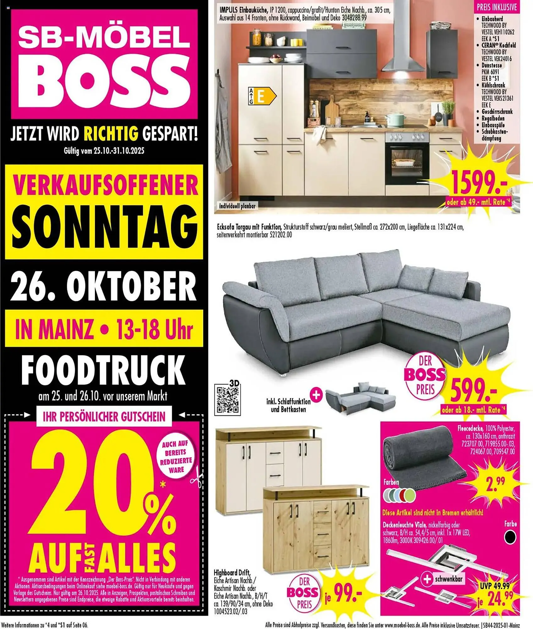 Möbel Boss Prospekt - 1