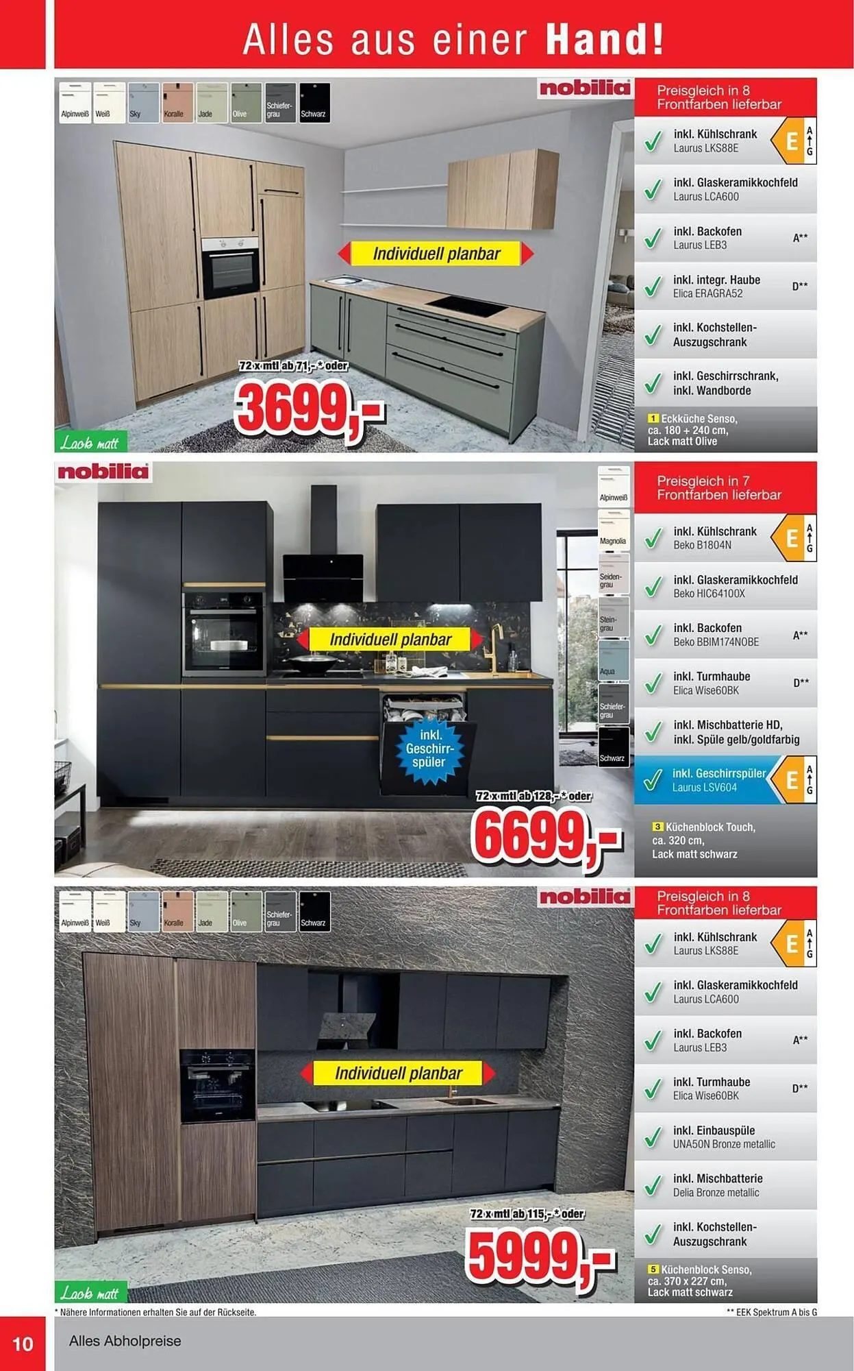 Möbelfundgrube Prospekt von 15. April bis 7. Mai 2025 - Prospekt seite 10