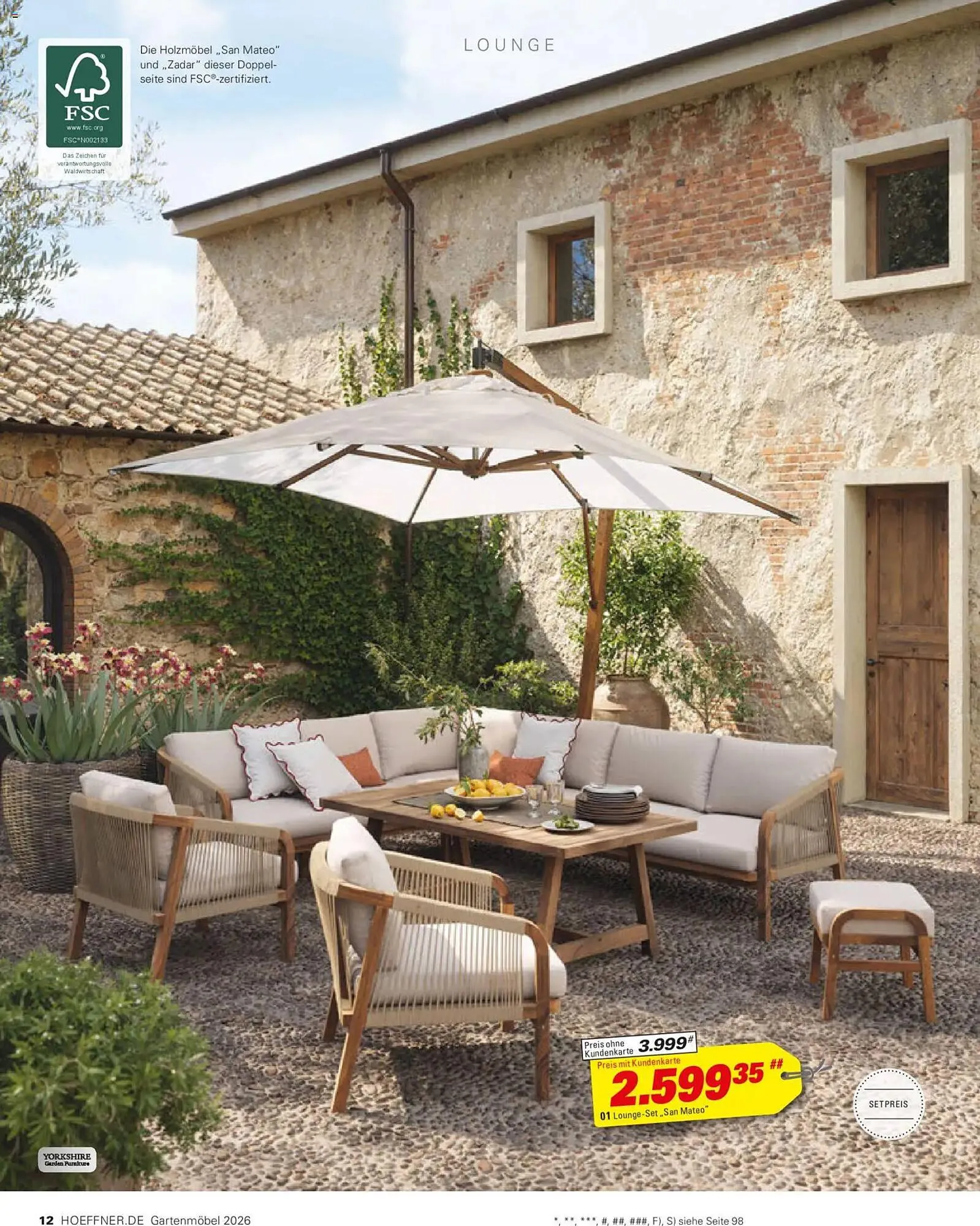 Höffner Prospekt von 27. März bis 7. April 2026 - Prospekt seite 12