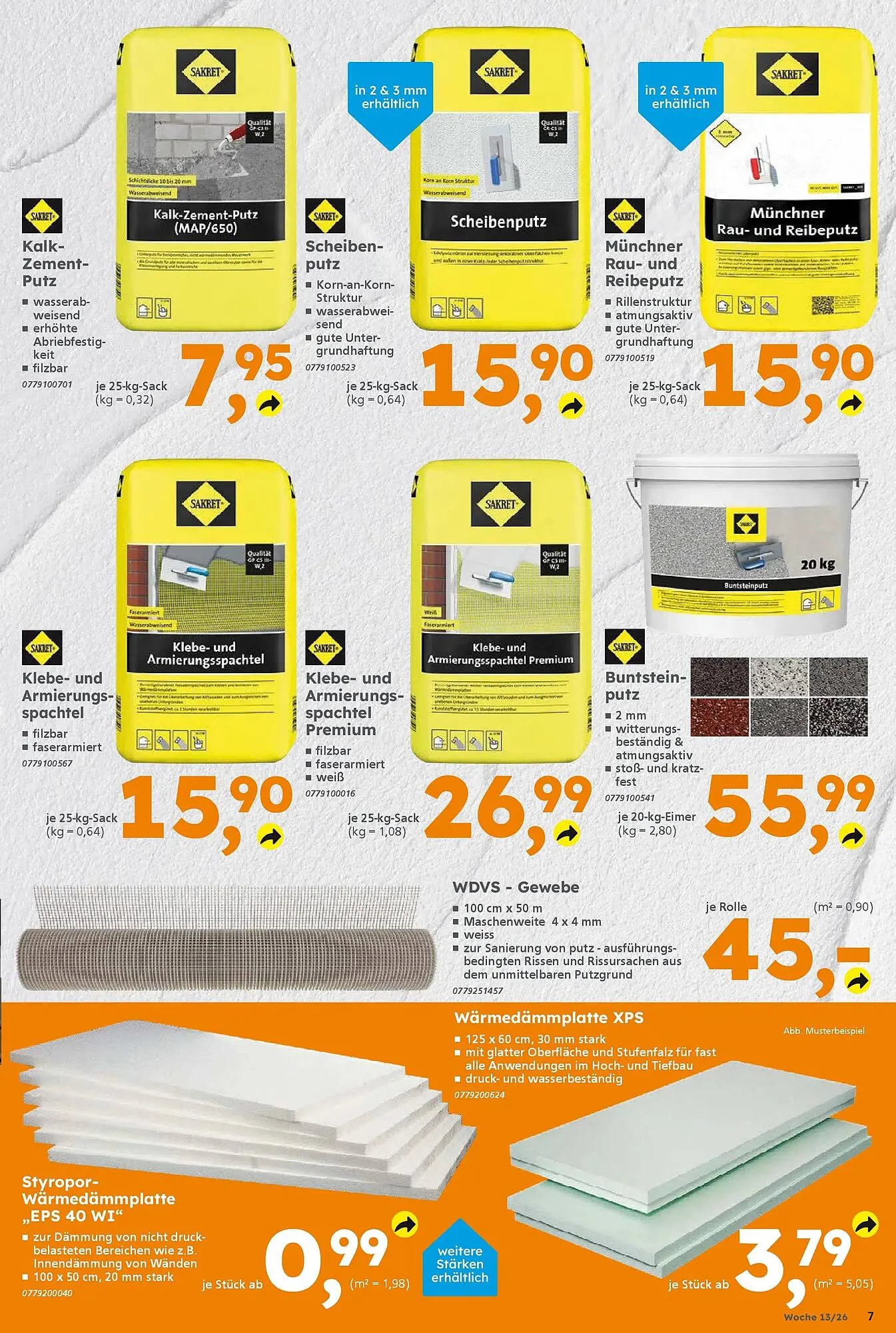 Globus Baumarkt Prospekt von 23. März bis 29. März 2026 - Prospekt seite 7