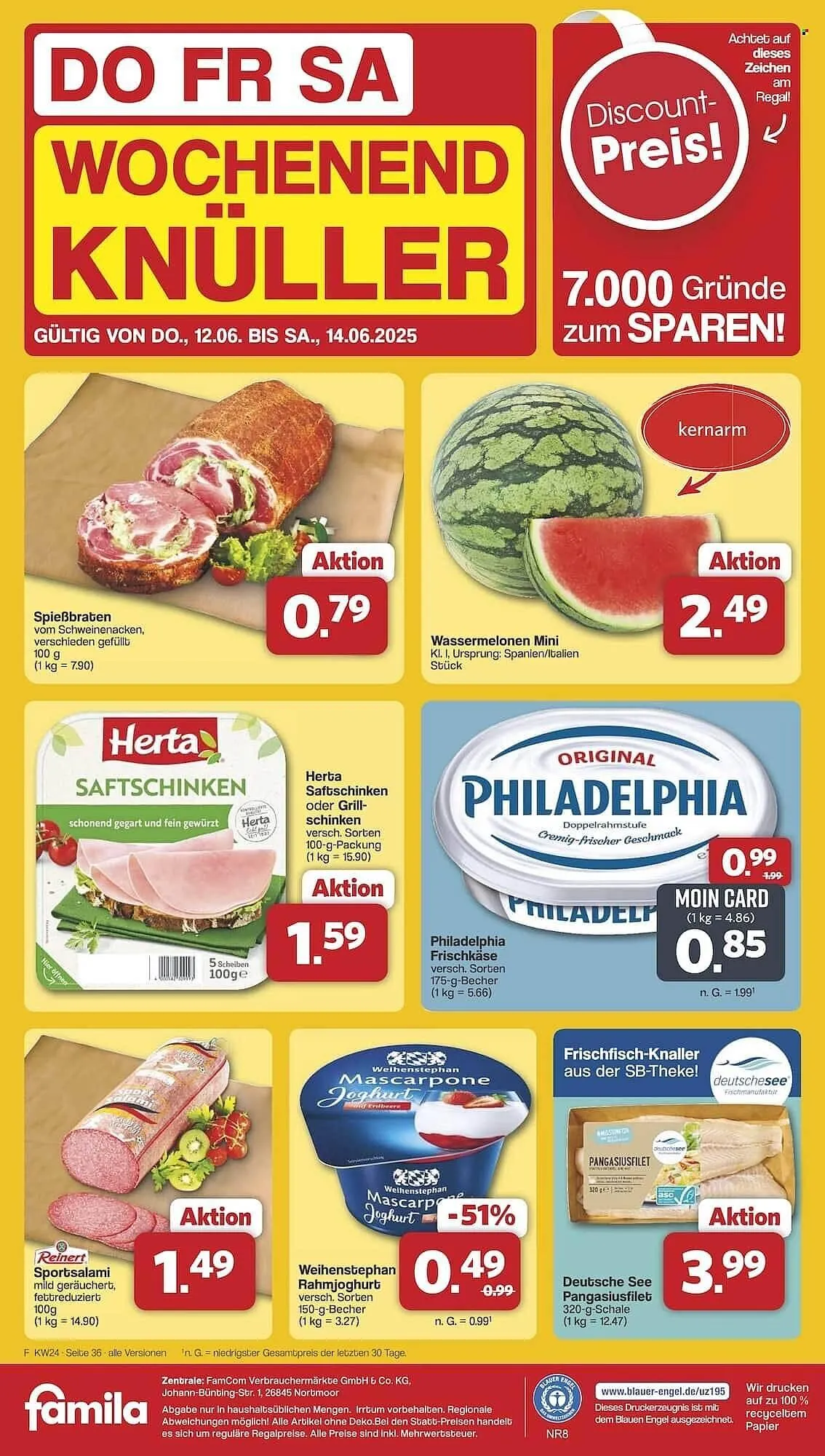 Famila Nord Ost Prospekt von 10. Juni bis 14. Juni 2025 - Prospekt seite 47