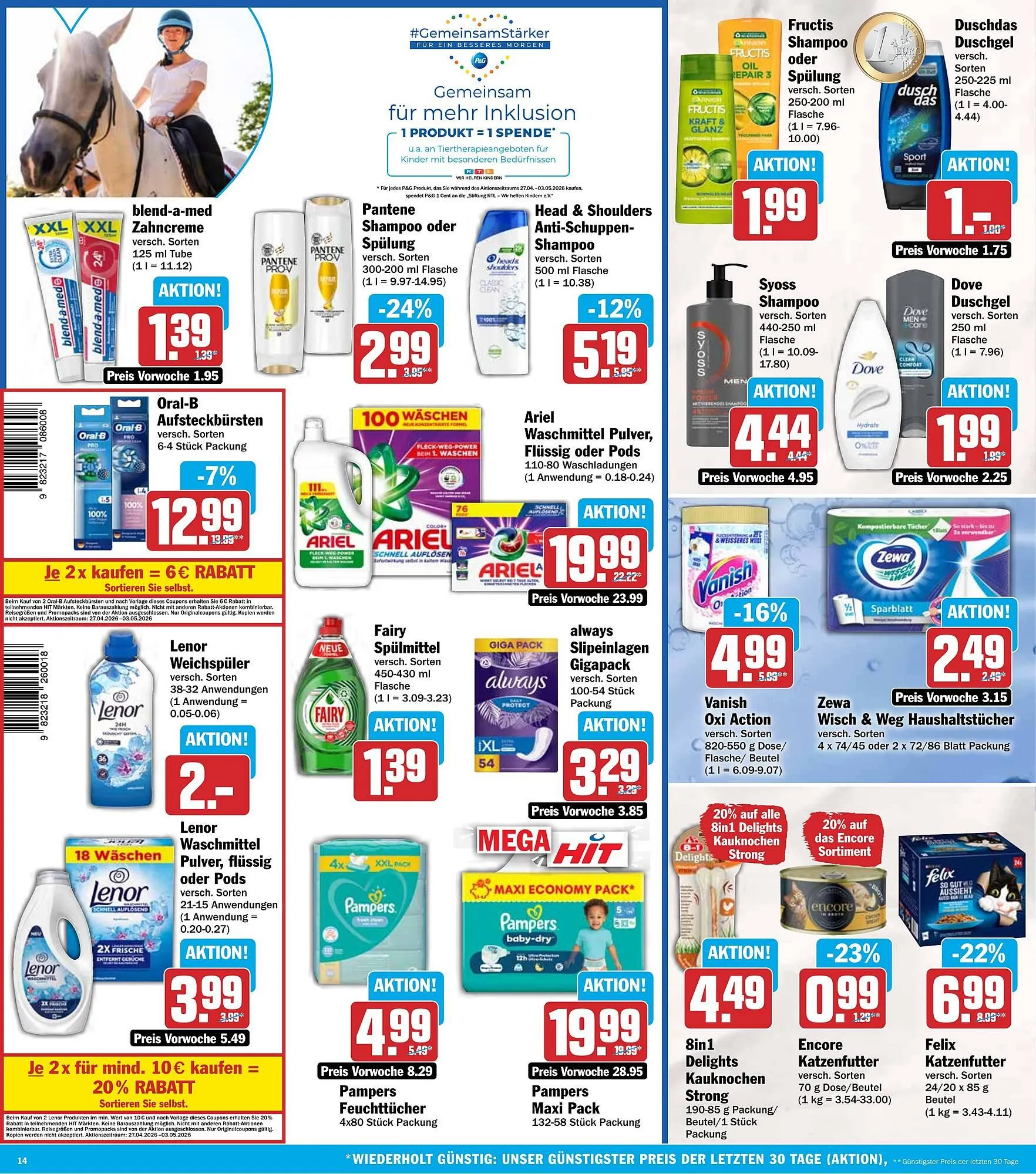 HIT Prospekt von 27. April bis 2. Mai 2026 - Prospekt seite 14