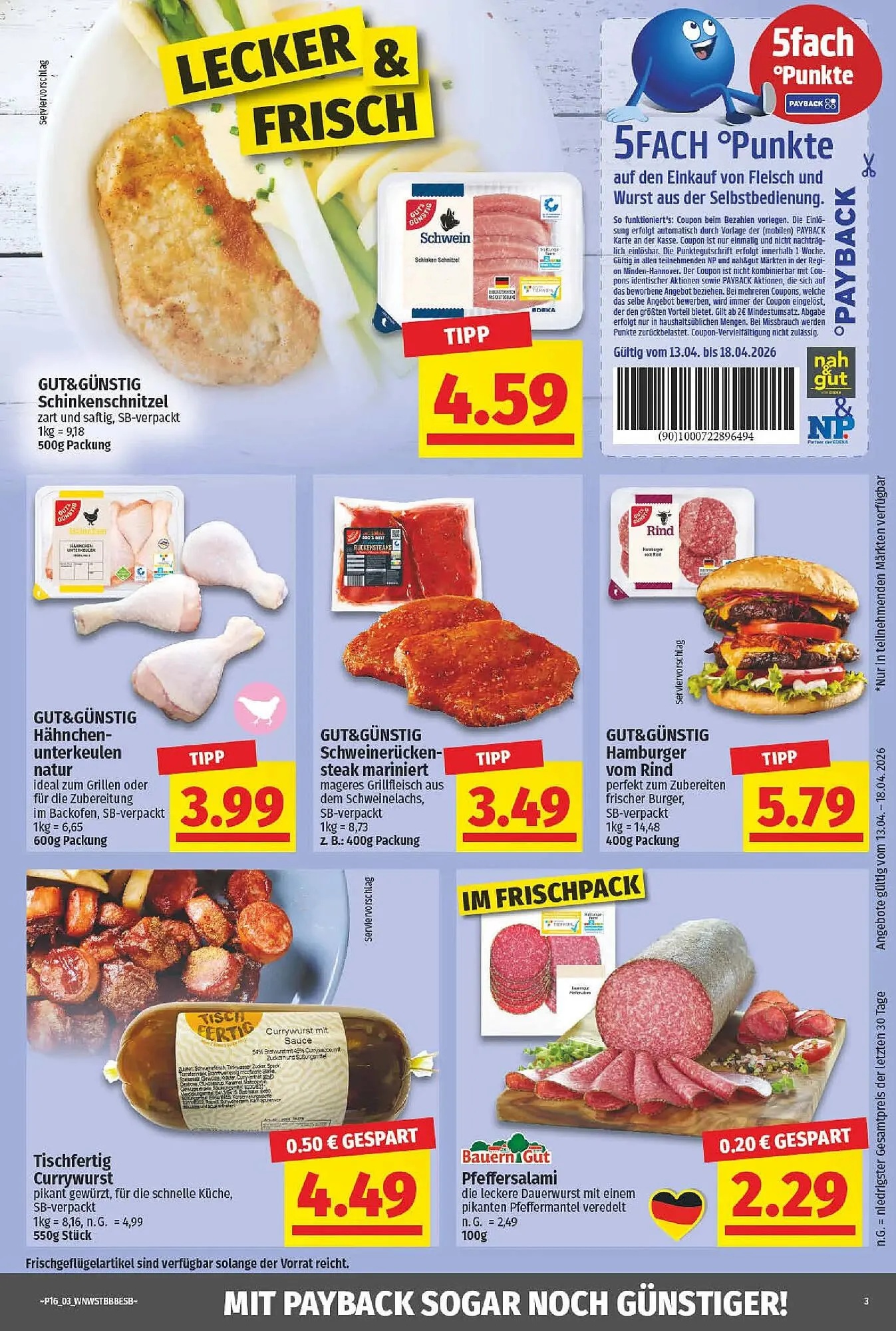 NP Discount Prospekt von 12. April bis 18. April 2026 - Prospekt seite 3