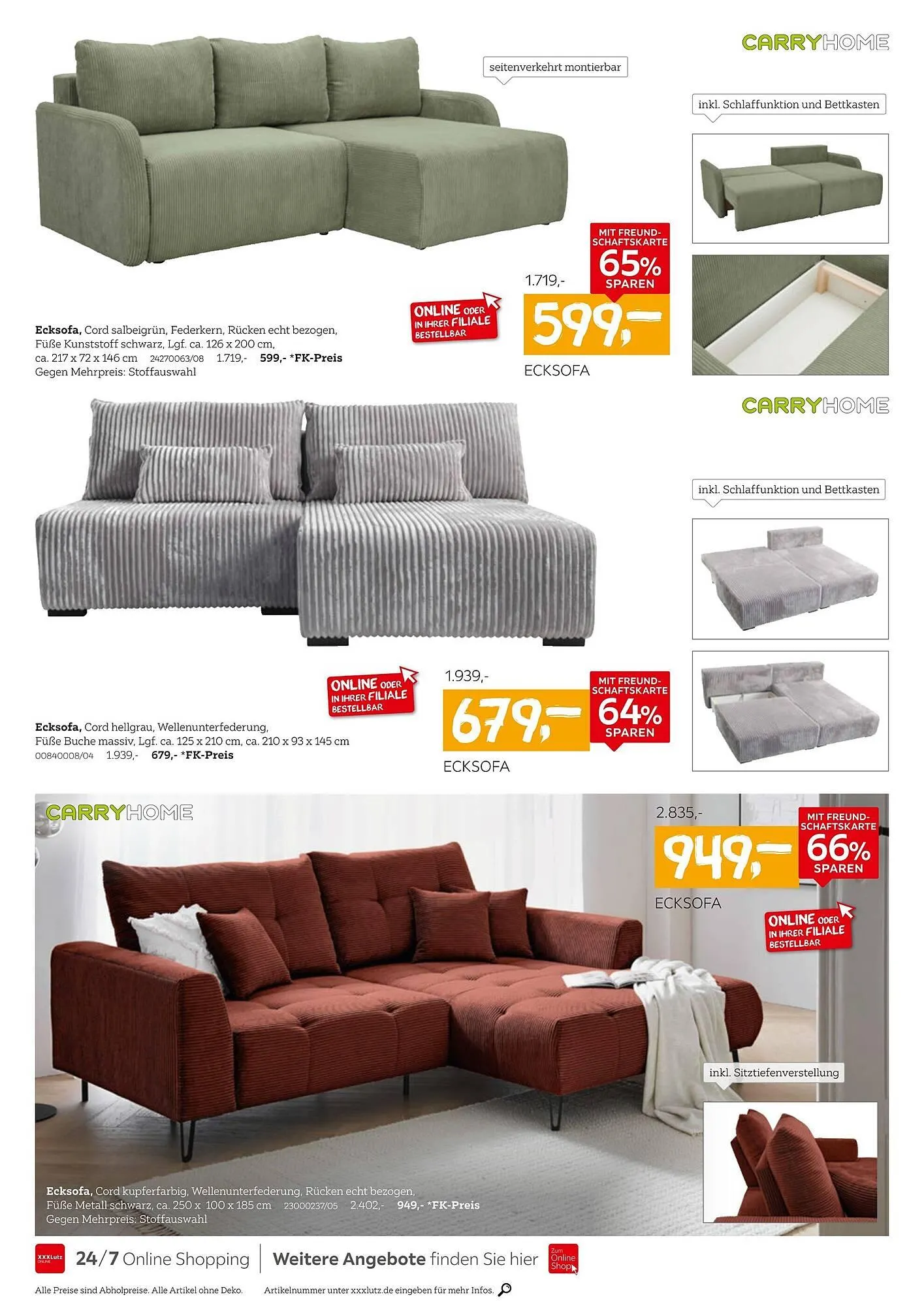 XXXLutz Prospekt von 4. August bis 17. August 2025 - Prospekt seite 8