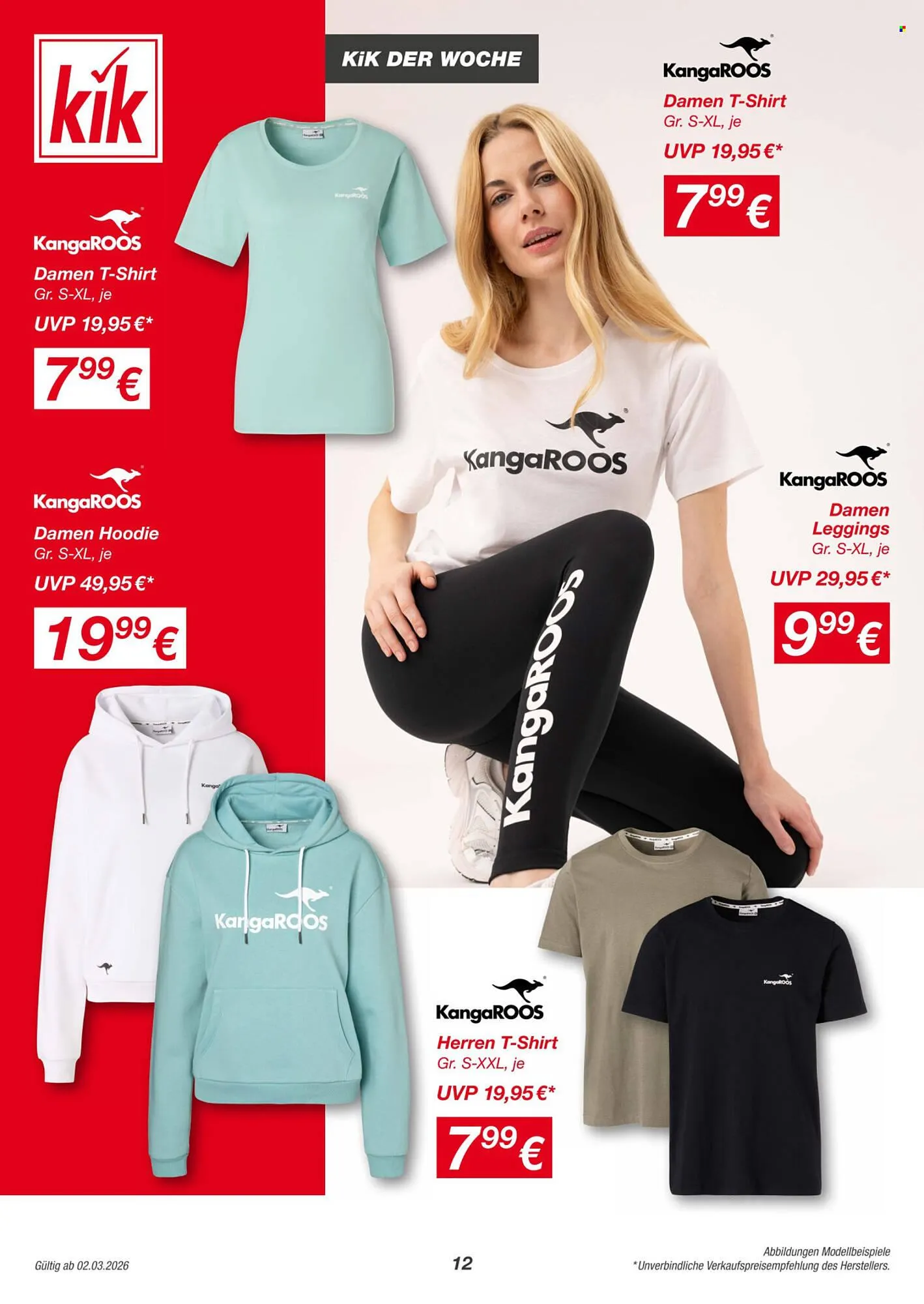 KiK Prospekt von 2. März bis 8. März 2026 - Prospekt seite 12