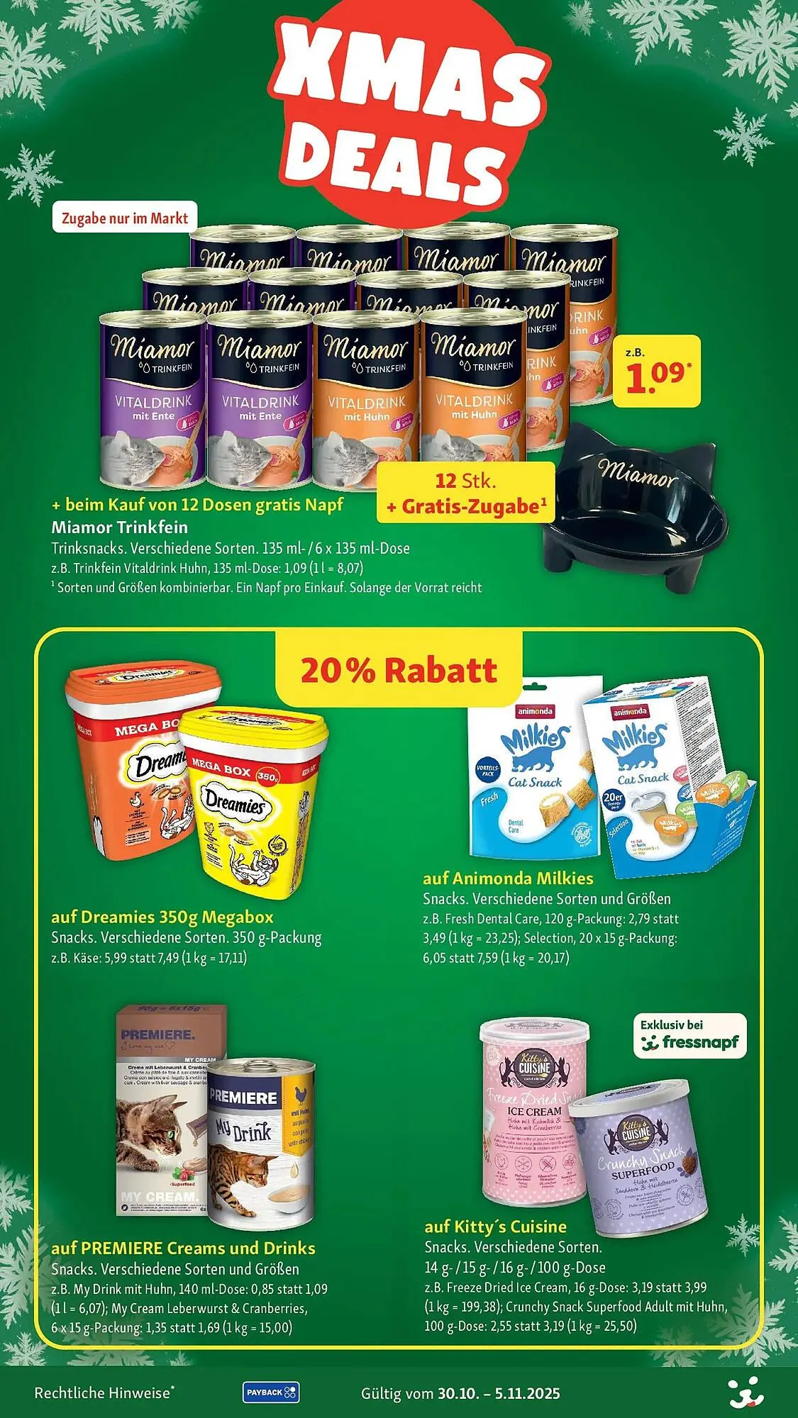 Fressnapf Prospekt von 29. Oktober bis 5. November 2025 - Prospekt seite 5