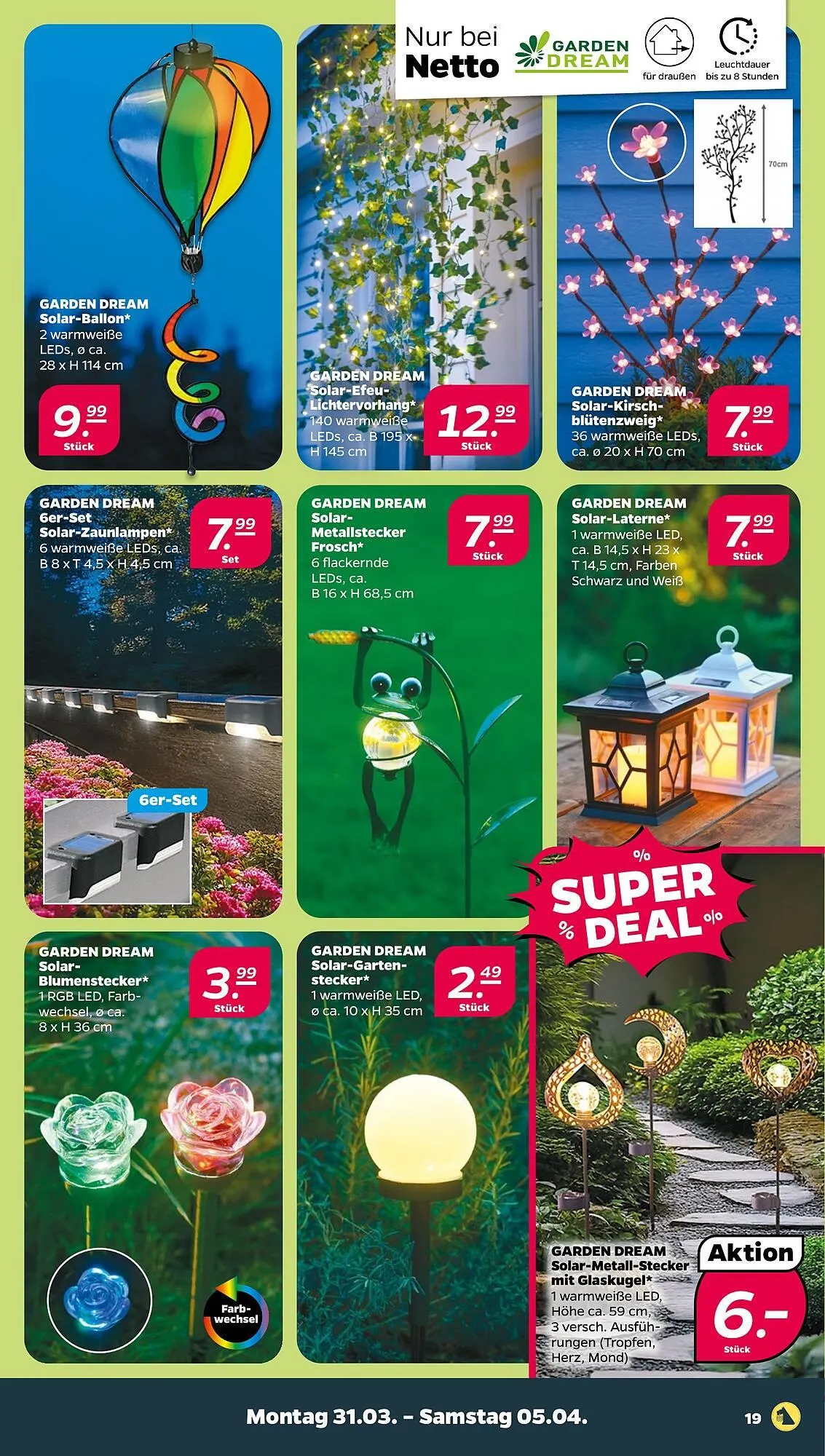 NETTO Prospekt von 31. März bis 5. April 2025 - Prospekt seite 19