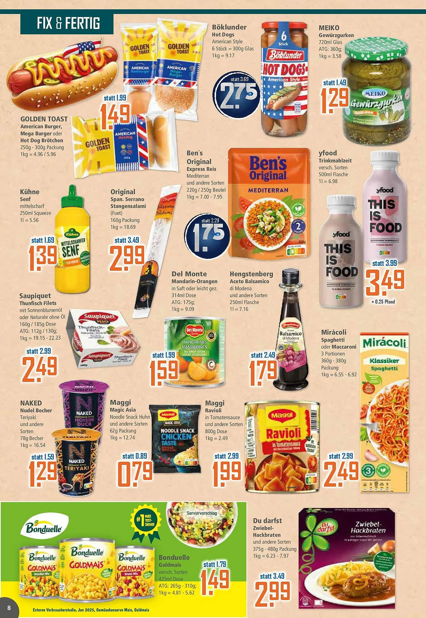 Klaas und Kock Prospekt von 30. Juni bis 6. Juli 2025 - Prospekt seite 8