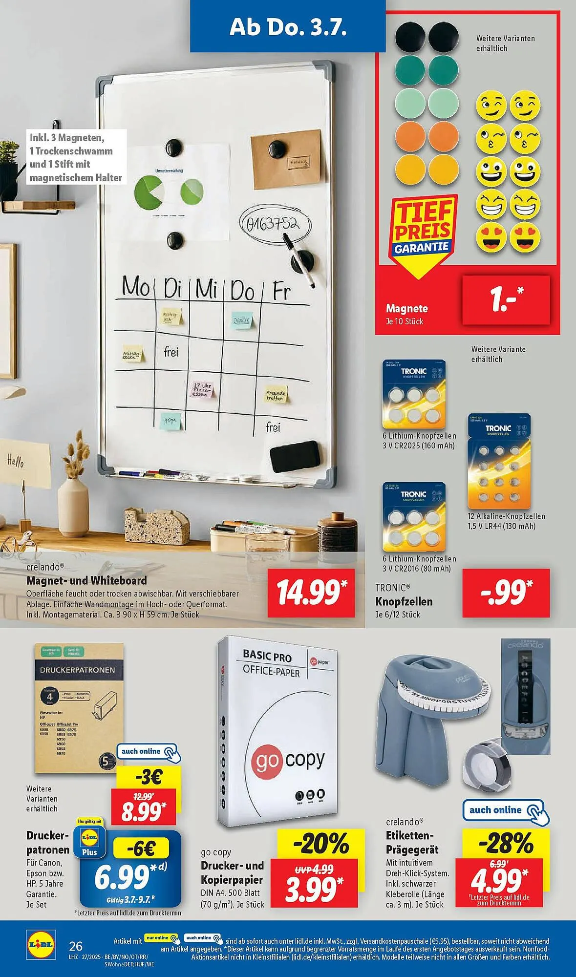 Lidl Prospekt von 29. Juni bis 5. Juli 2025 - Prospekt seite 36