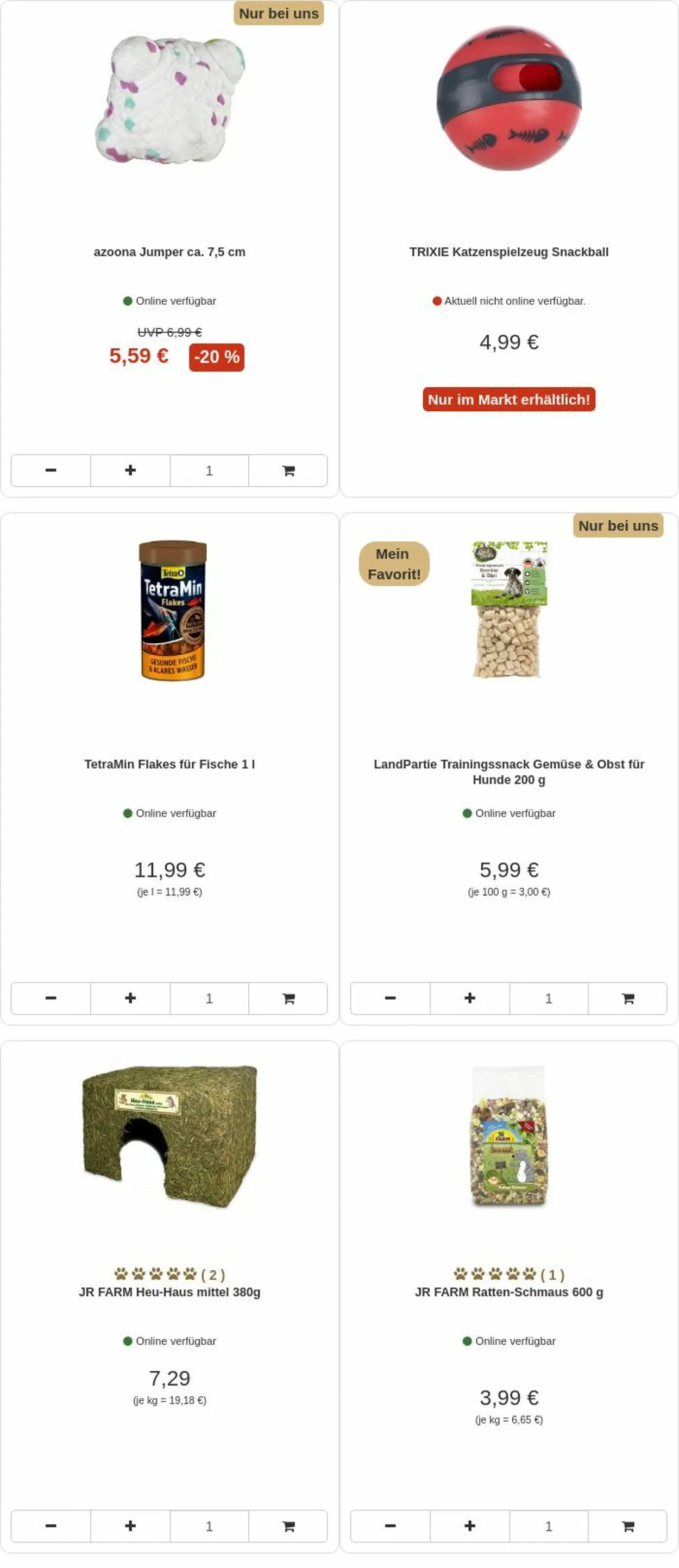 Zoo&Co von 20. Oktober bis 29. Oktober 2025 - Prospekt seite 8