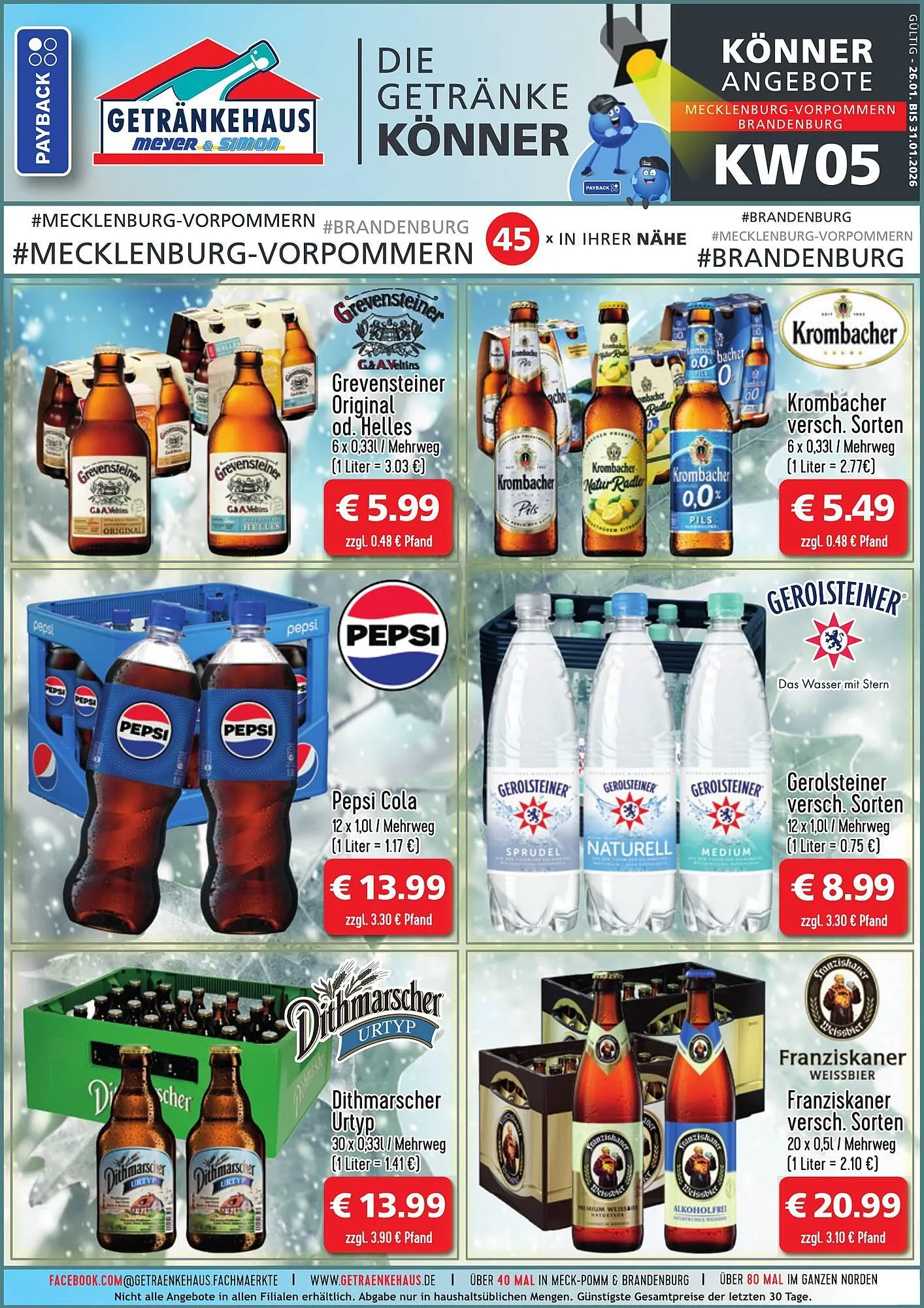 Getränkehaus Prospekt - 1