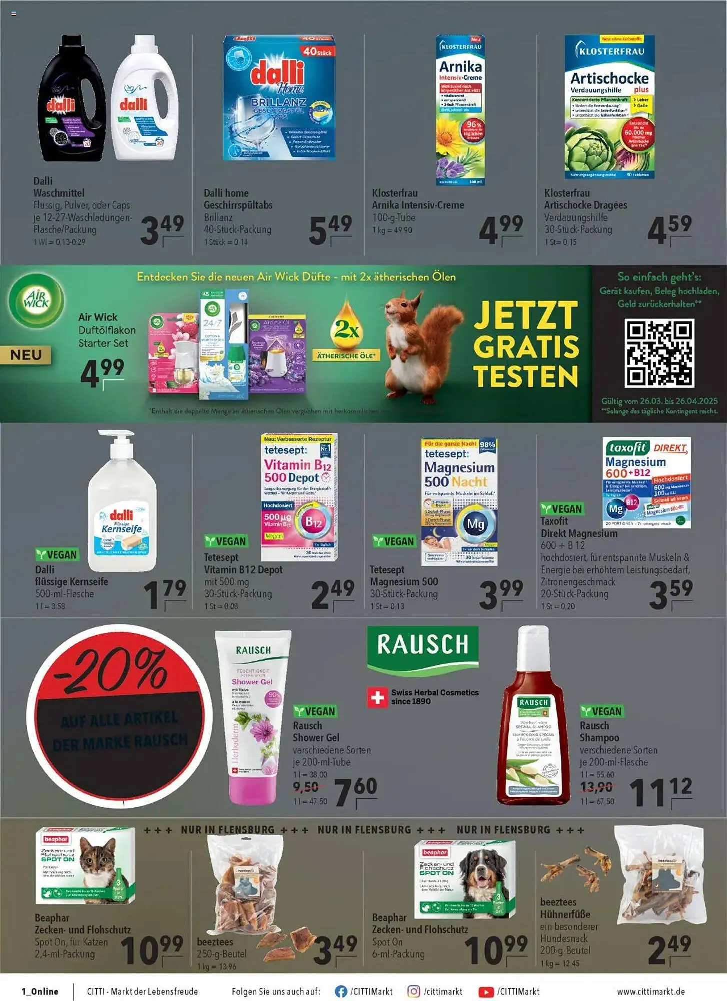 CITTI Markt Prospekt von 26. März bis 1. April 2025 - Prospekt seite 22
