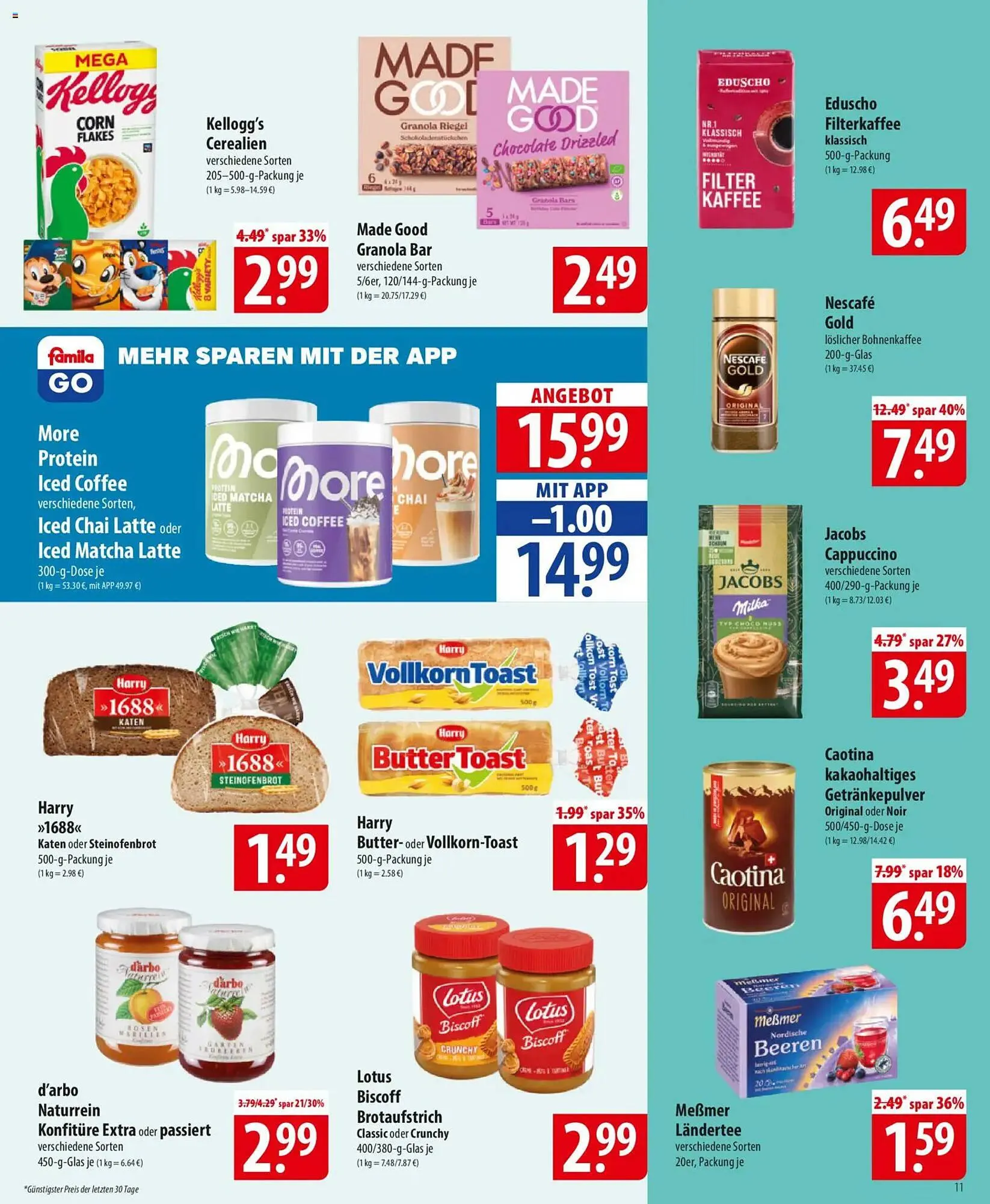 Famila Nord Ost Prospekt von 16. Februar bis 21. Februar 2026 - Prospekt seite 11