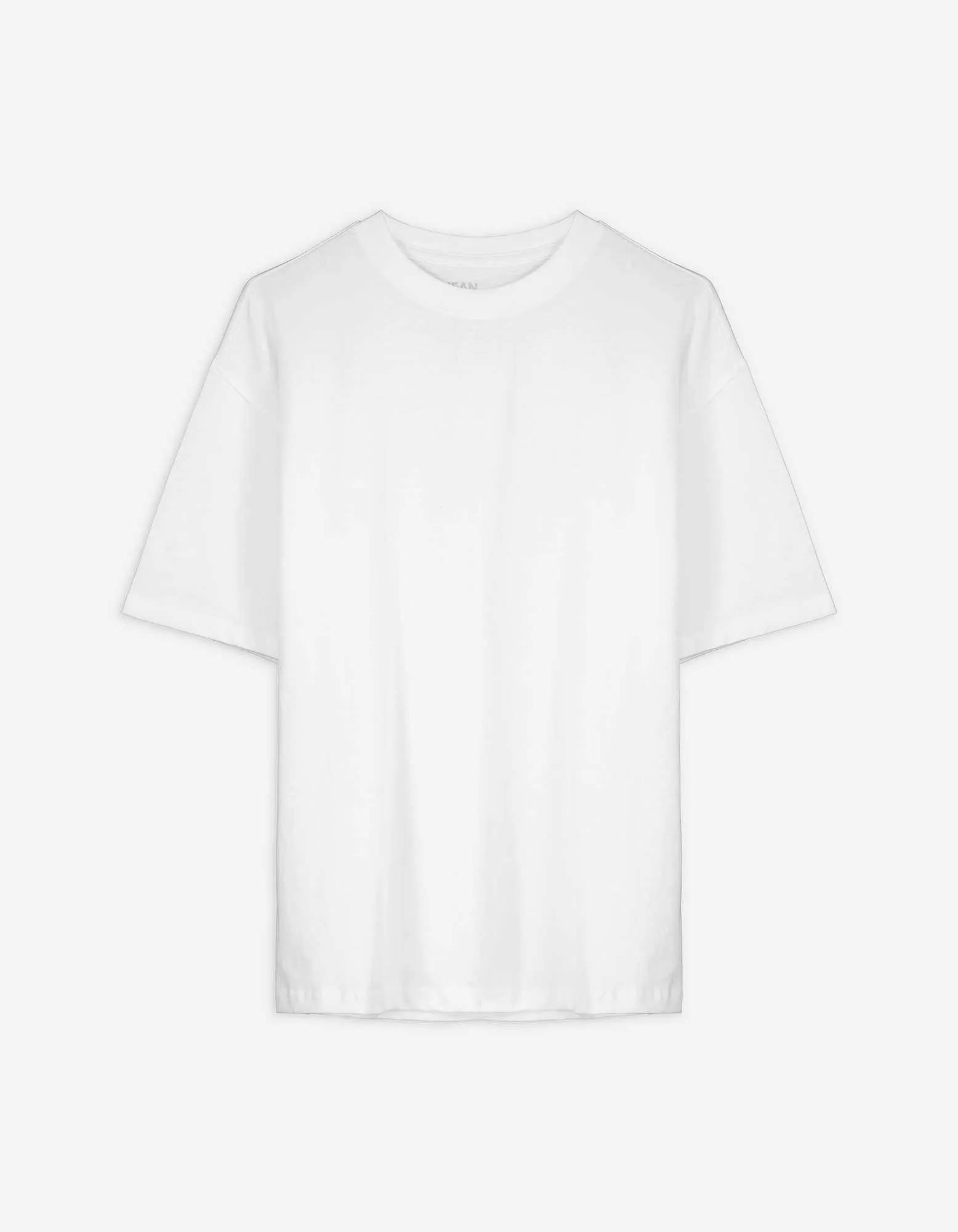 T-Shirt - Oversized Fit - weiß