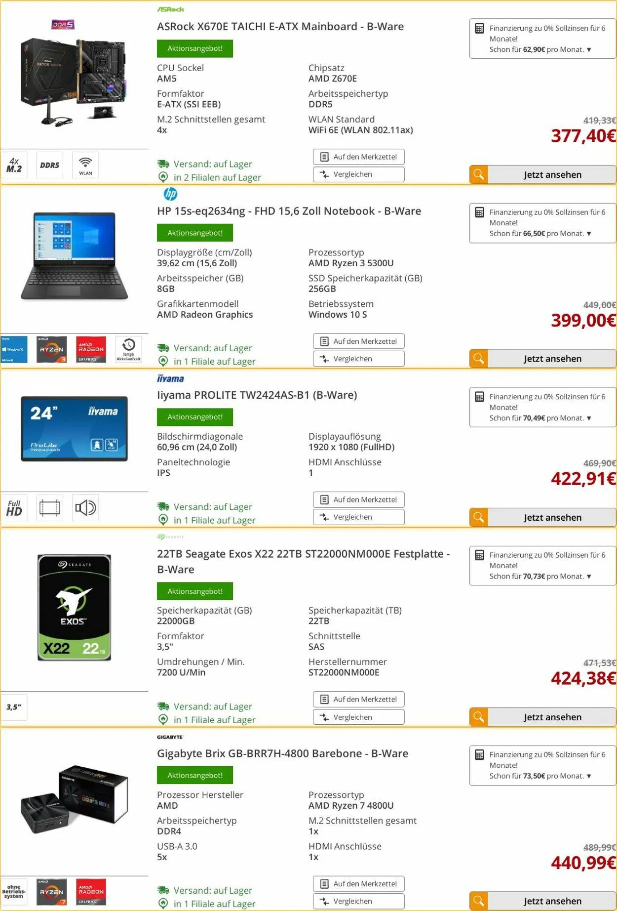 ARLT Computer Aktueller Prospekt von 31. März bis 6. April 2025 - Prospekt seite 29